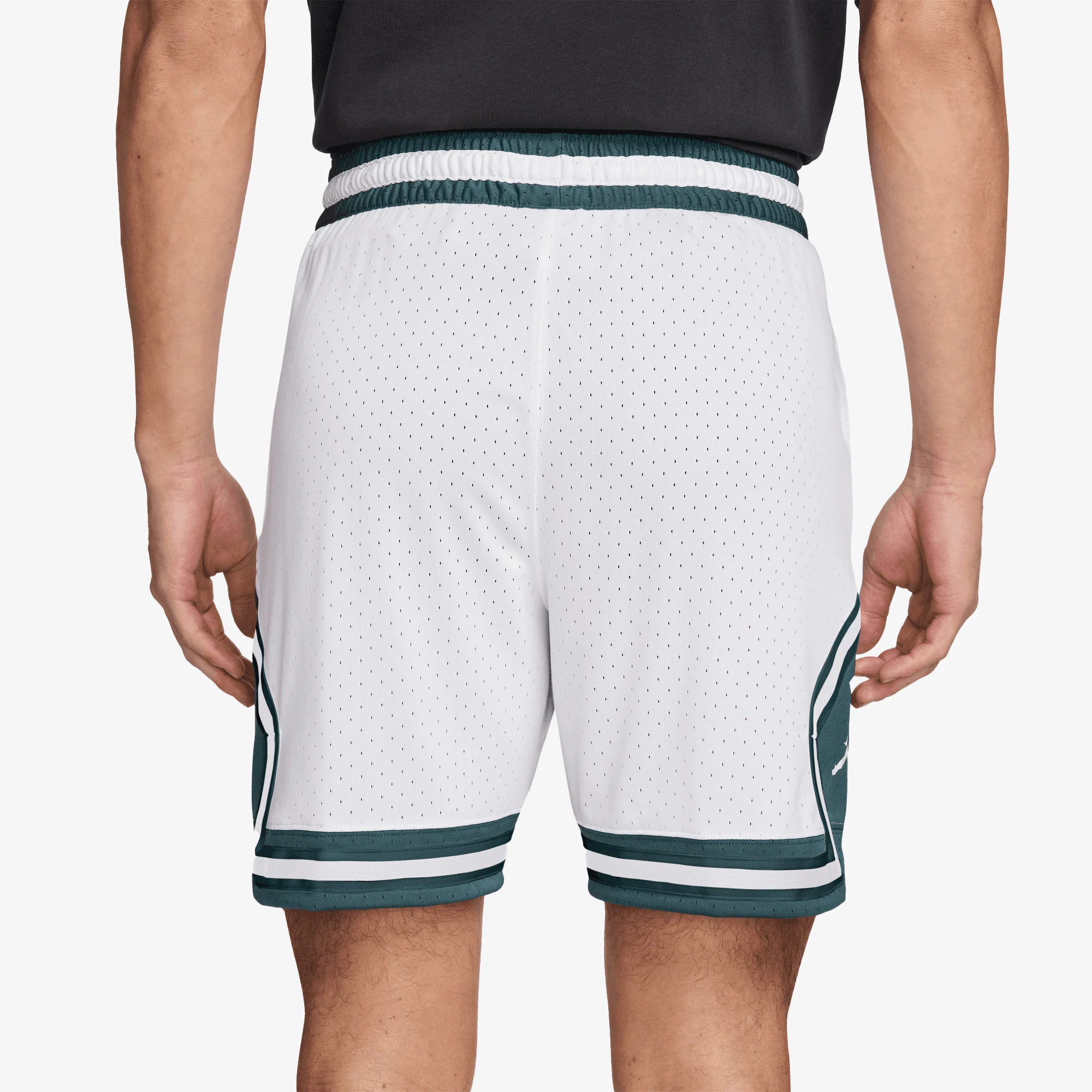JORDAN | SPORT DRI-FIT DIAMOND SHORTS { WHITE/OXIDIZED GREEN/WHITE - Image 6