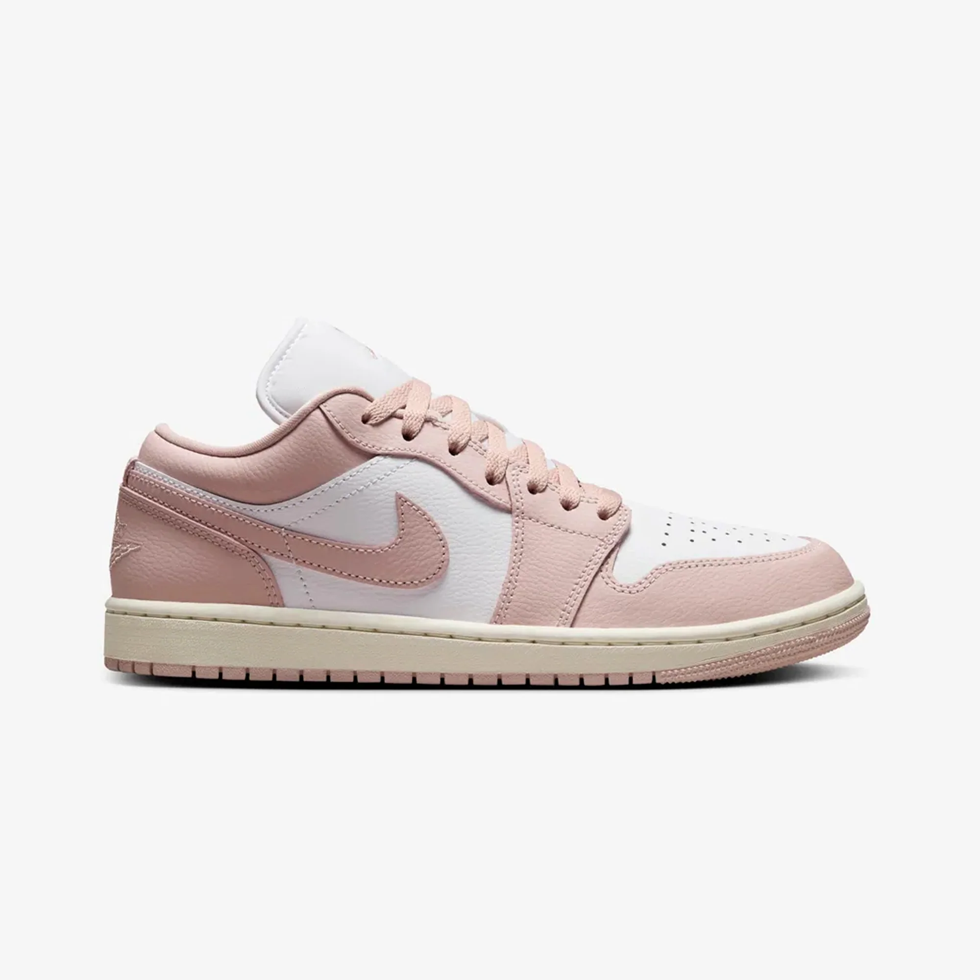 Jordan | AIR JORDAN 1 LOW { WHITE/PINK OXFORD-SAIL
