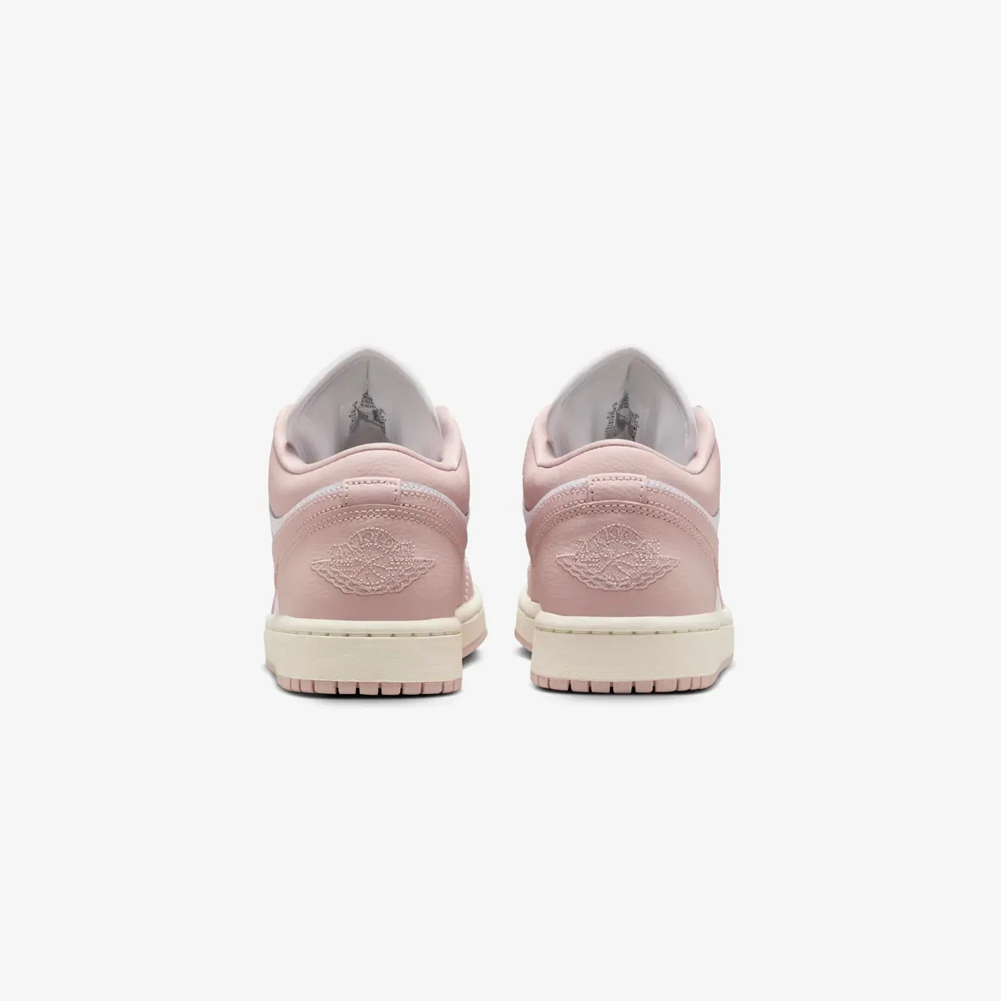 Jordan | AIR JORDAN 1 LOW { WHITE/PINK OXFORD-SAIL - Image 4