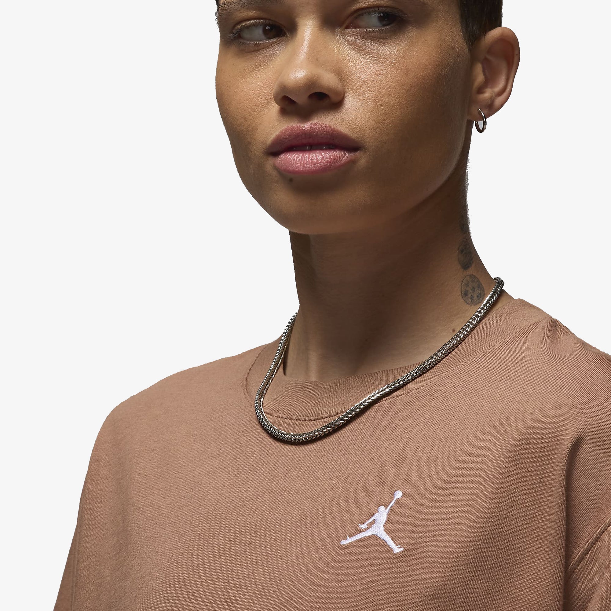 JORDAN | ESSENTIAL TOP { ARCHAEO BROWN/WHITE - Image 3
