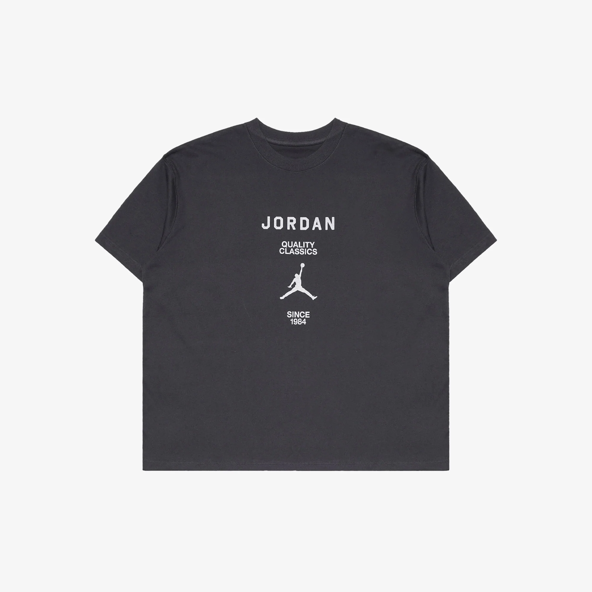 JORDAN | GIRLFRIEND T-SHIRT { OFF NOIR/SAIL - Image 4