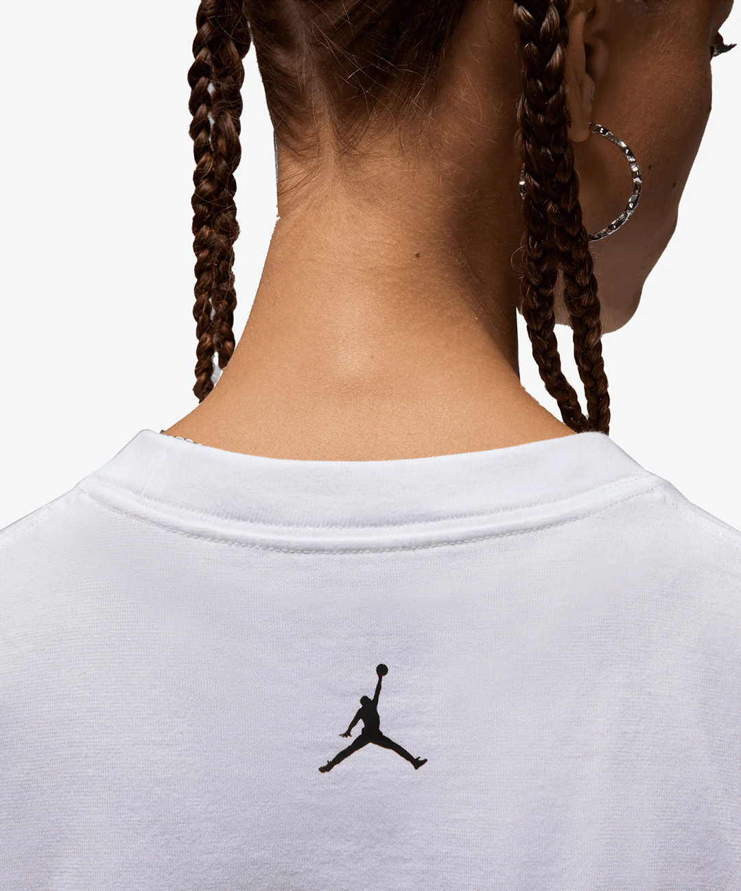 JORDAN | OVERSIZED GRAPHIC T-SHIRT { WHITE - Image 4