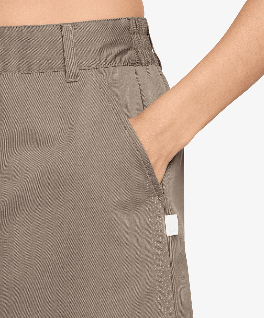 Jordan | TWILL SKIRT { MINK BROWN/MINK BROWN - Image 3
