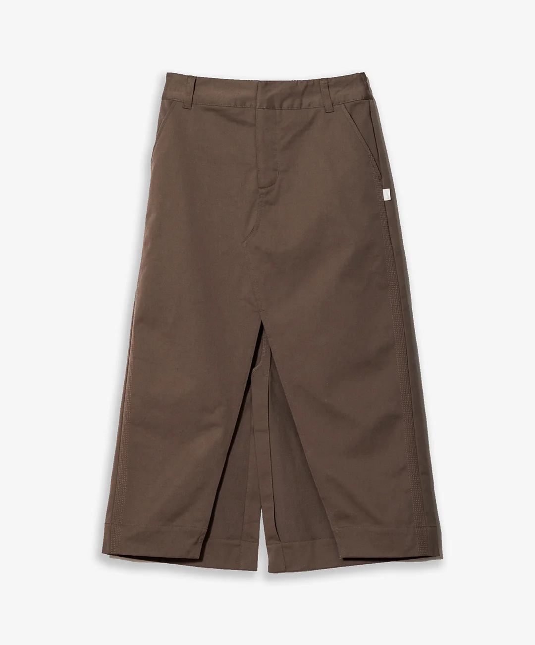 Jordan | TWILL SKIRT { MINK BROWN/MINK BROWN - Image 5
