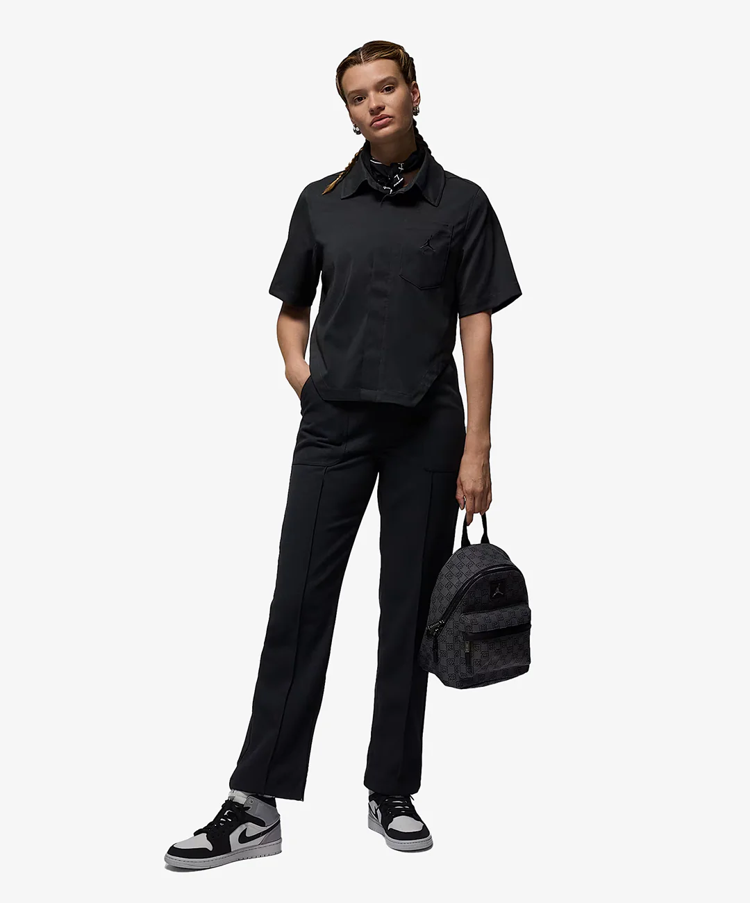 Jordan | WOVEN PANTS { BLACK - Image 6