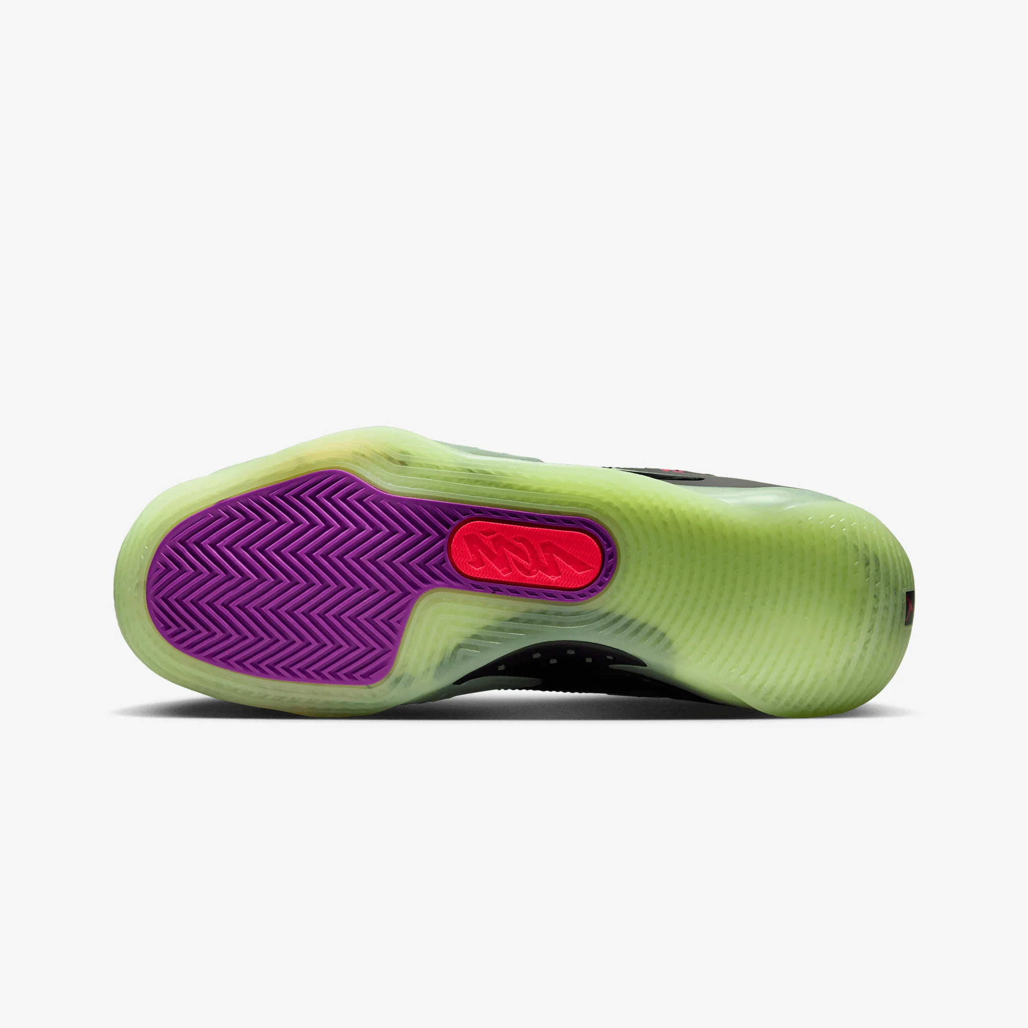 JORDAN | ZION 3 PF { BLACK/SOLAR RED-VIVID PURPLE-BARELY VOLT - Image 7
