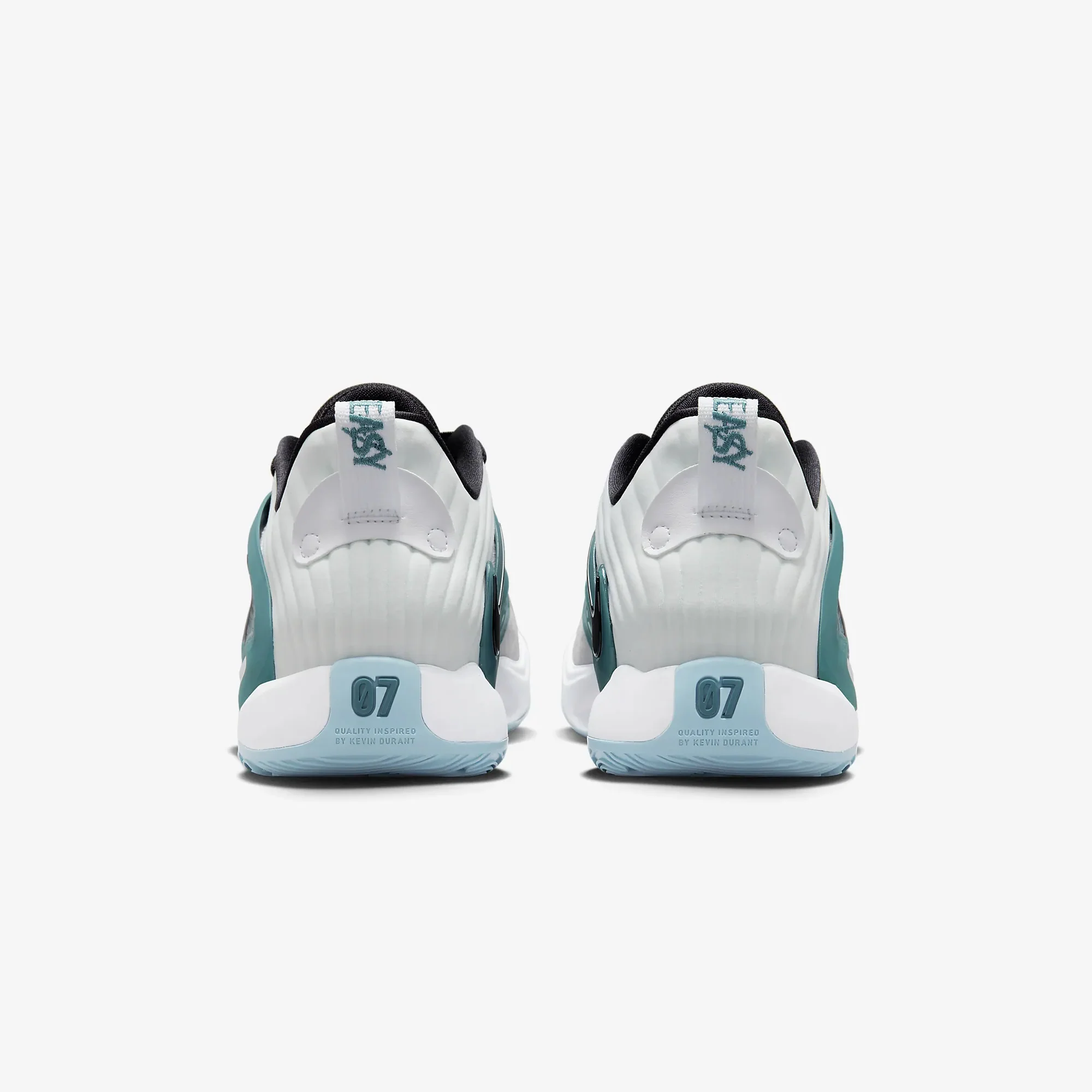 Nike | KD15 EP { WHITE/BLACK-VOLT-PHOTON DUST - Image 3