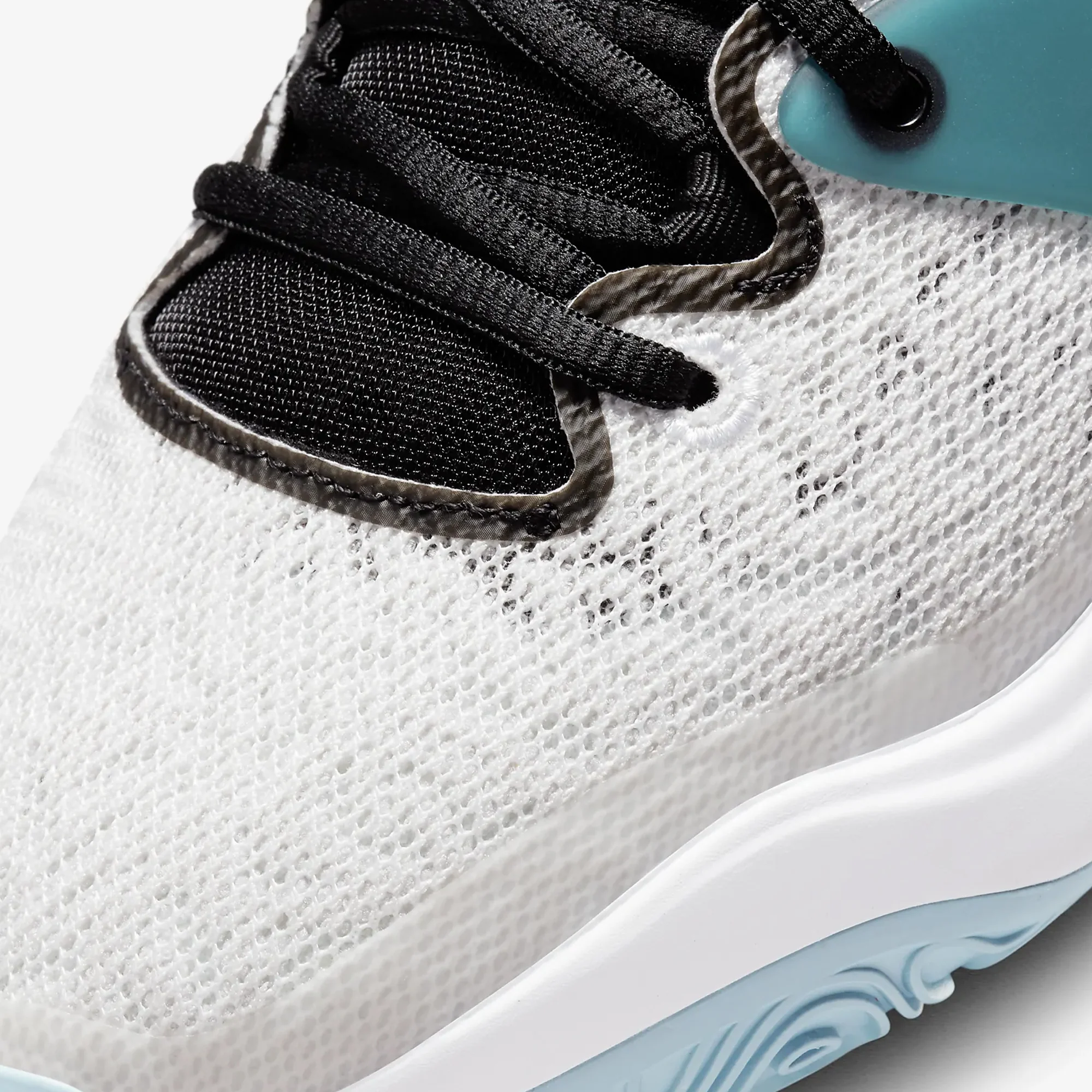 Nike | KD15 EP { WHITE/BLACK-VOLT-PHOTON DUST - Image 4