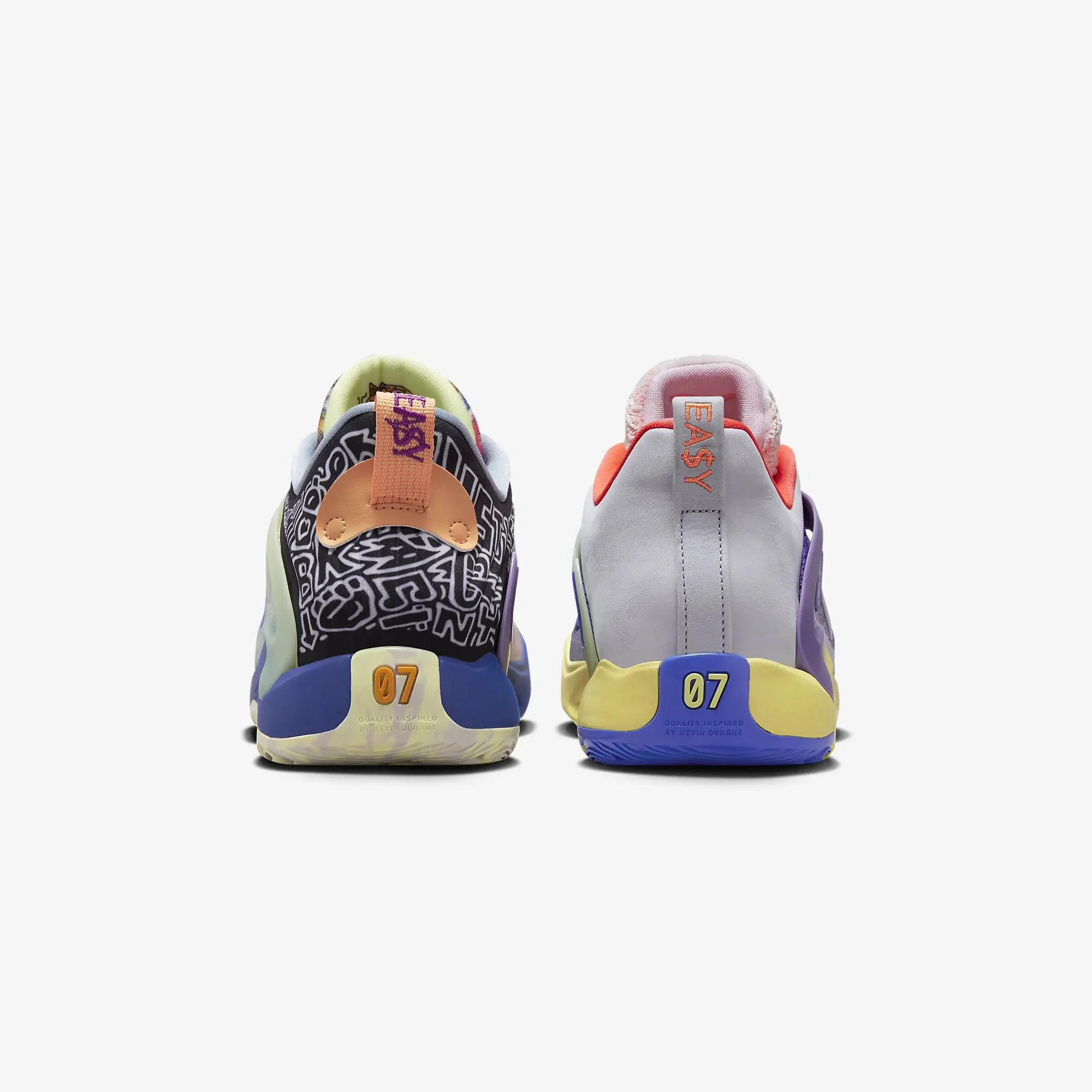Nike | KD15 NRG EP "WHAT THE"ACTION GRAPE/PINK FOAM -WHITE-BLACK' - Image 3