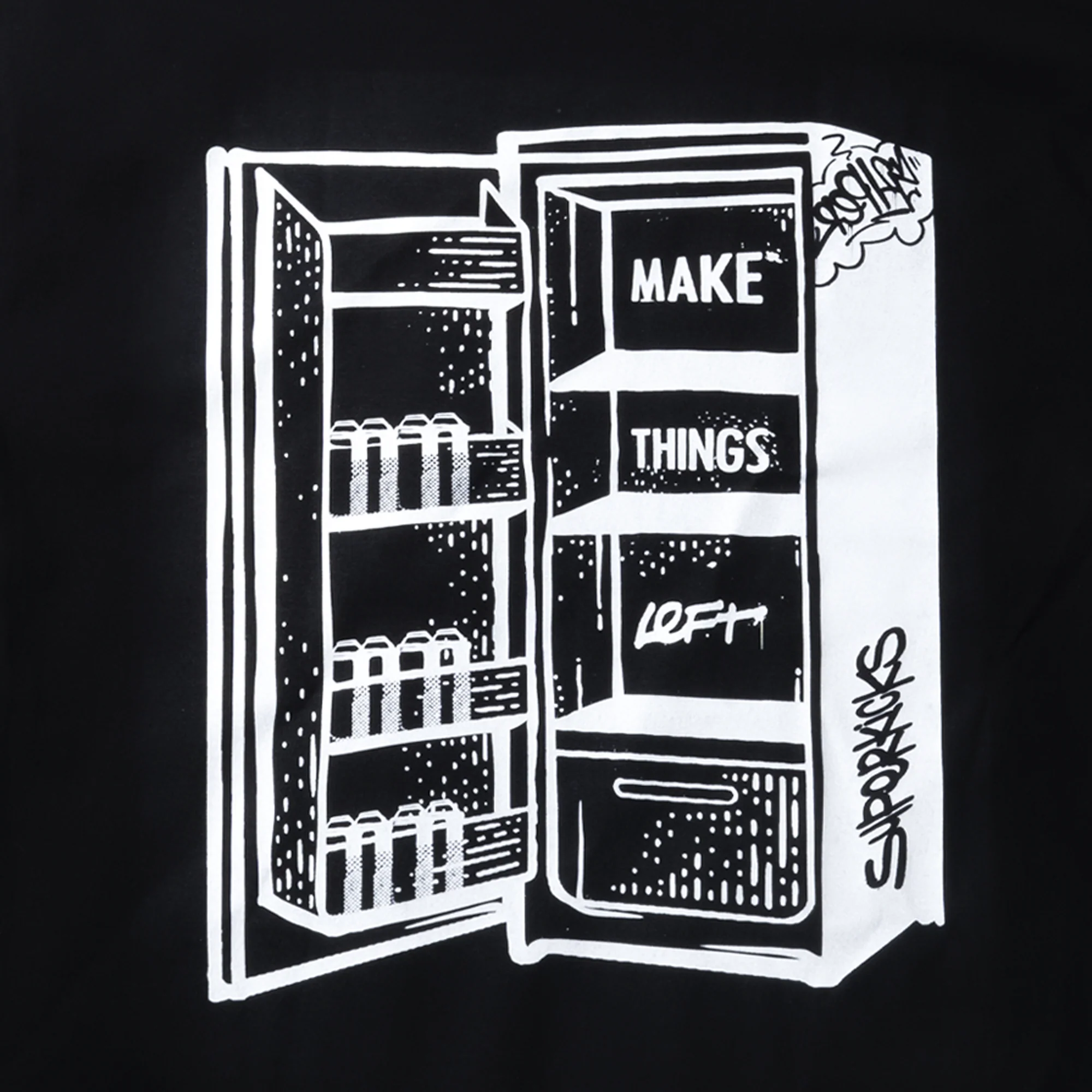 Superkicks | KEEP LEFT FREE REFRIGERATOR TEE #3 - Image 4