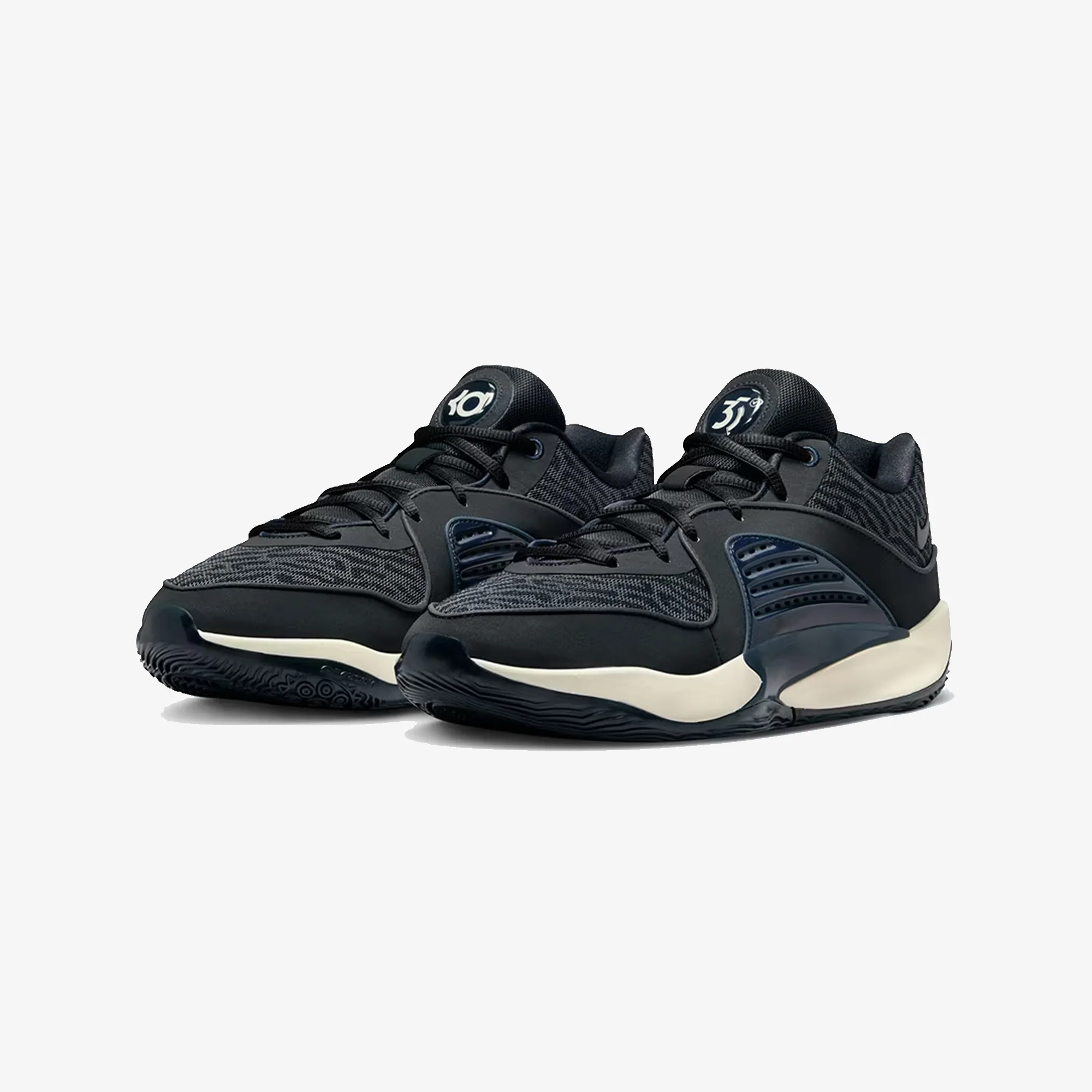 Nike | KEVIN DURANT KD16 EP { BLACK/BLACK-DK SMOKE GREY-COCONUT MILK - Image 2