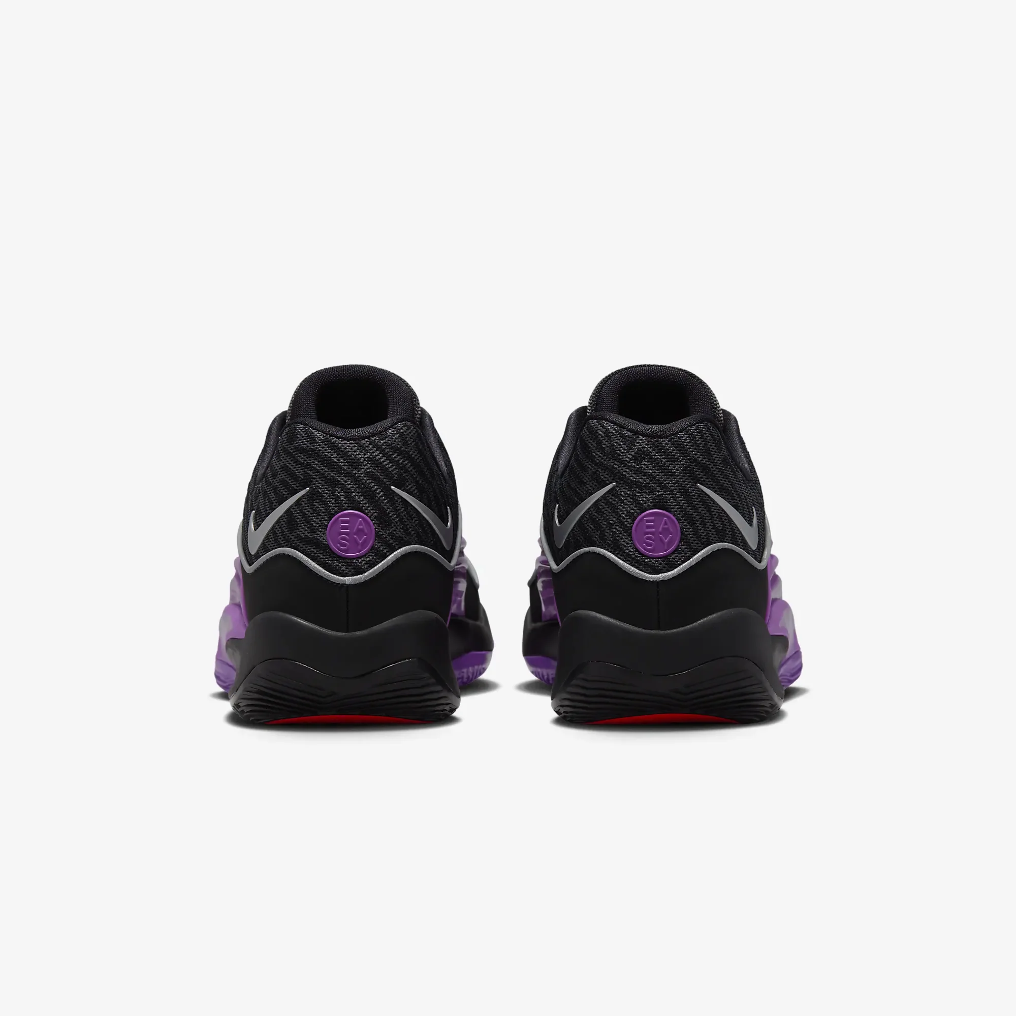 Nike | KEVIN DURANT KD16 EP { BLACK/METALLIC SILVER-VIVID PURPLE - Image 3