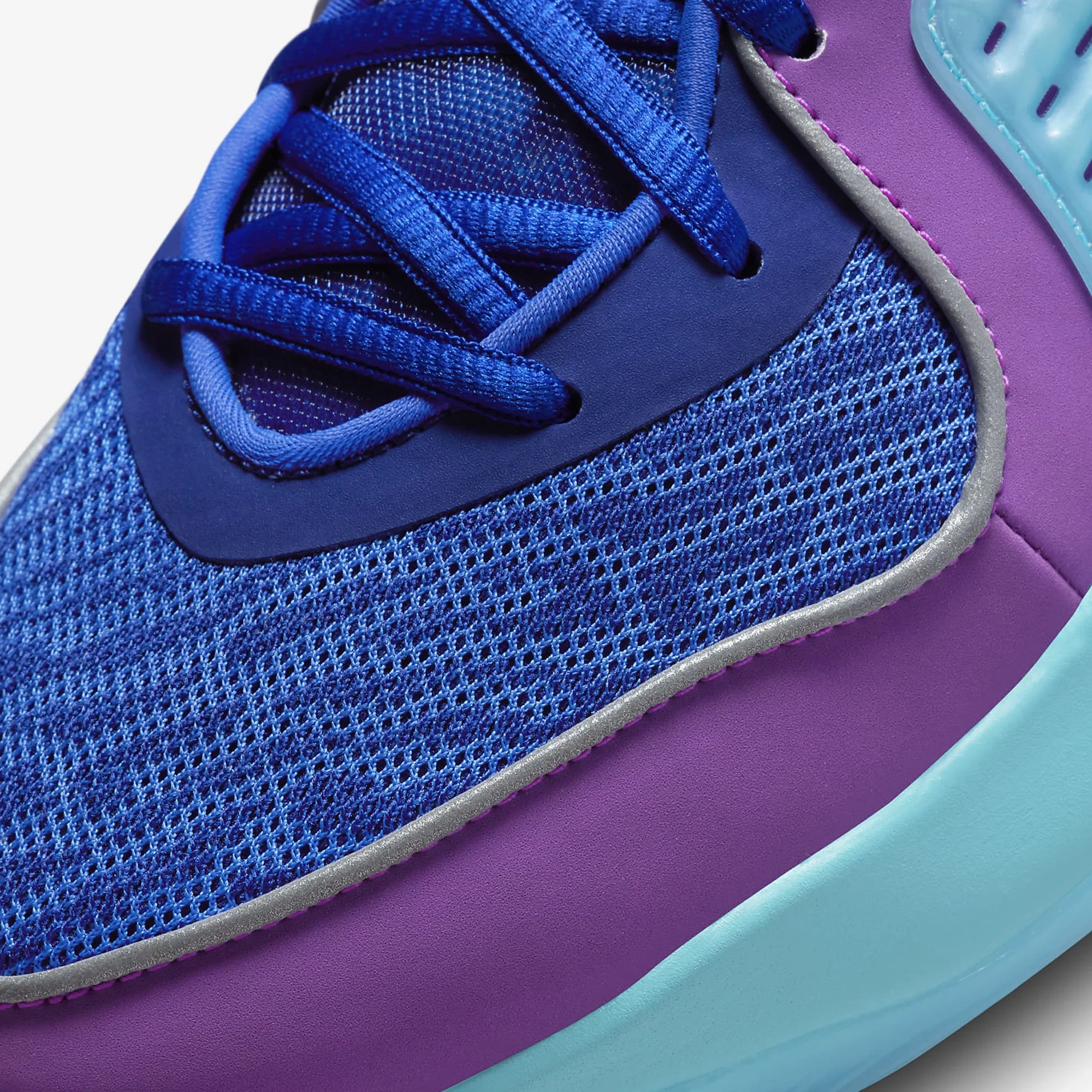 Nike | KEVIN DURANT KD16 EP { DEEP ROYAL/VIVID PURPLE-METALLIC SILVER - Image 4
