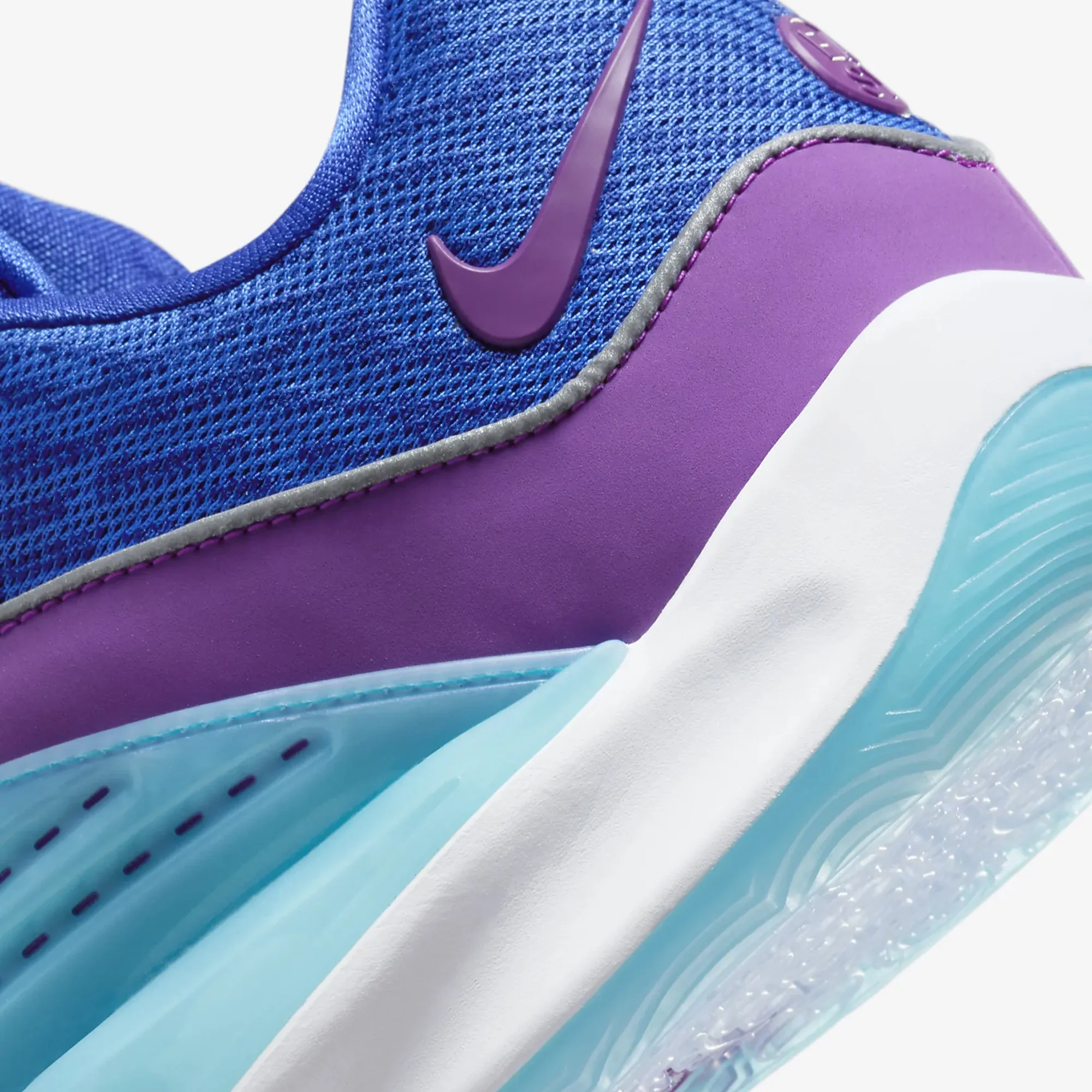 Nike | KEVIN DURANT KD16 EP { DEEP ROYAL/VIVID PURPLE-METALLIC SILVER - Image 5