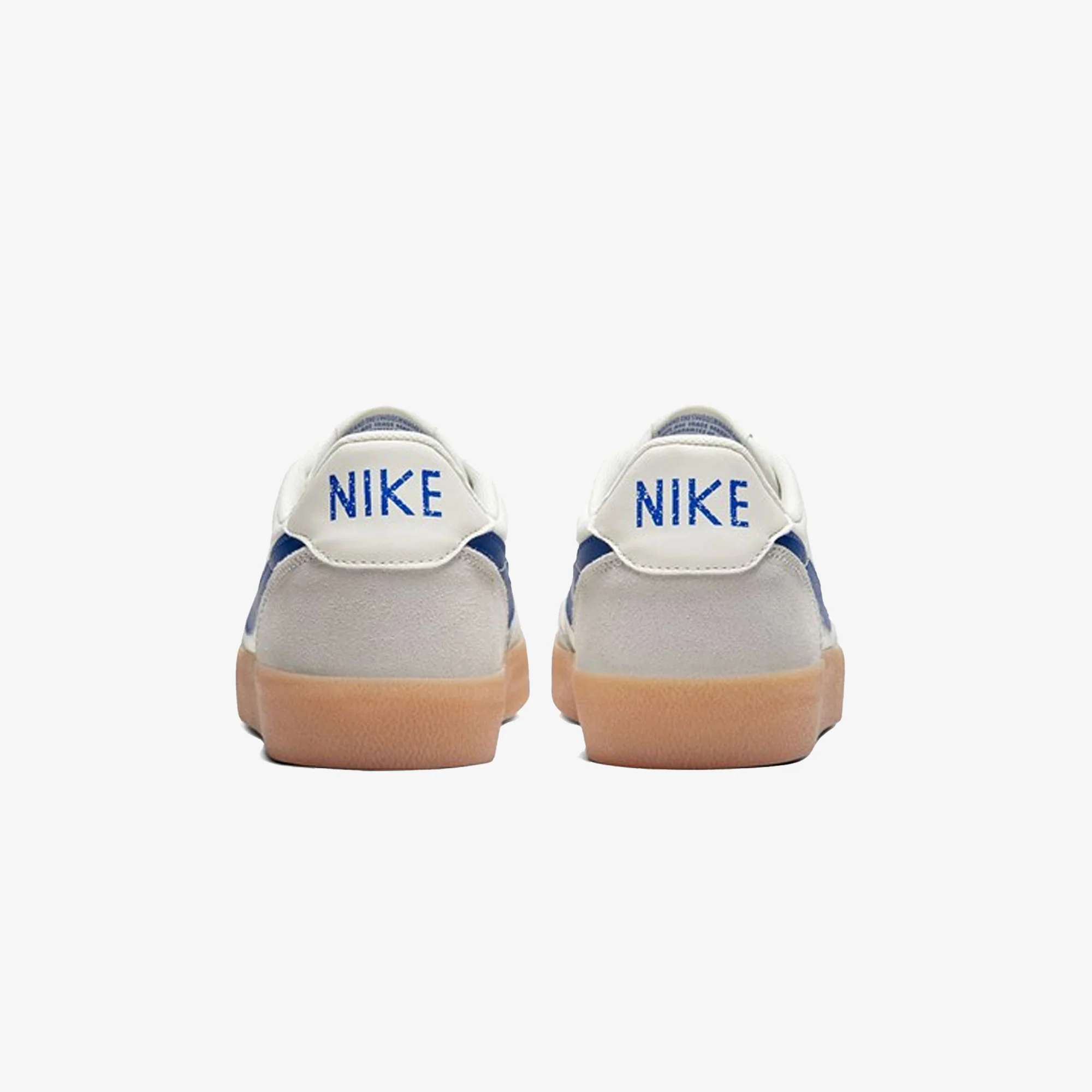 Nike | KILLSHOT 2 LEATHER  { SAIL/HYPER BLUE-GUM YELLOW - Image 3