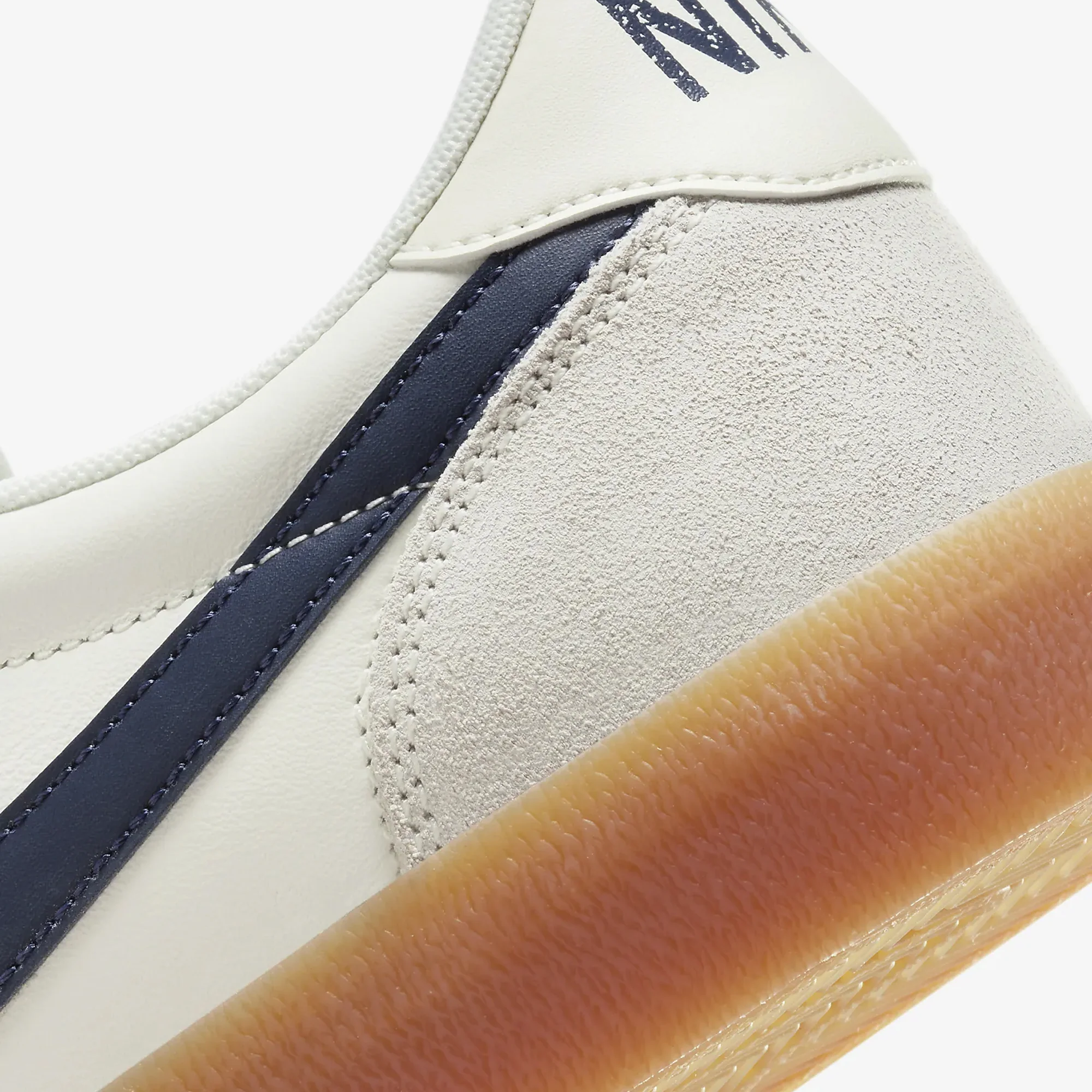 Nike | KILLSHOT 2 LEATHER  { SAIL/MIDNIGHT NAVY-GUM YELLOW - Image 5