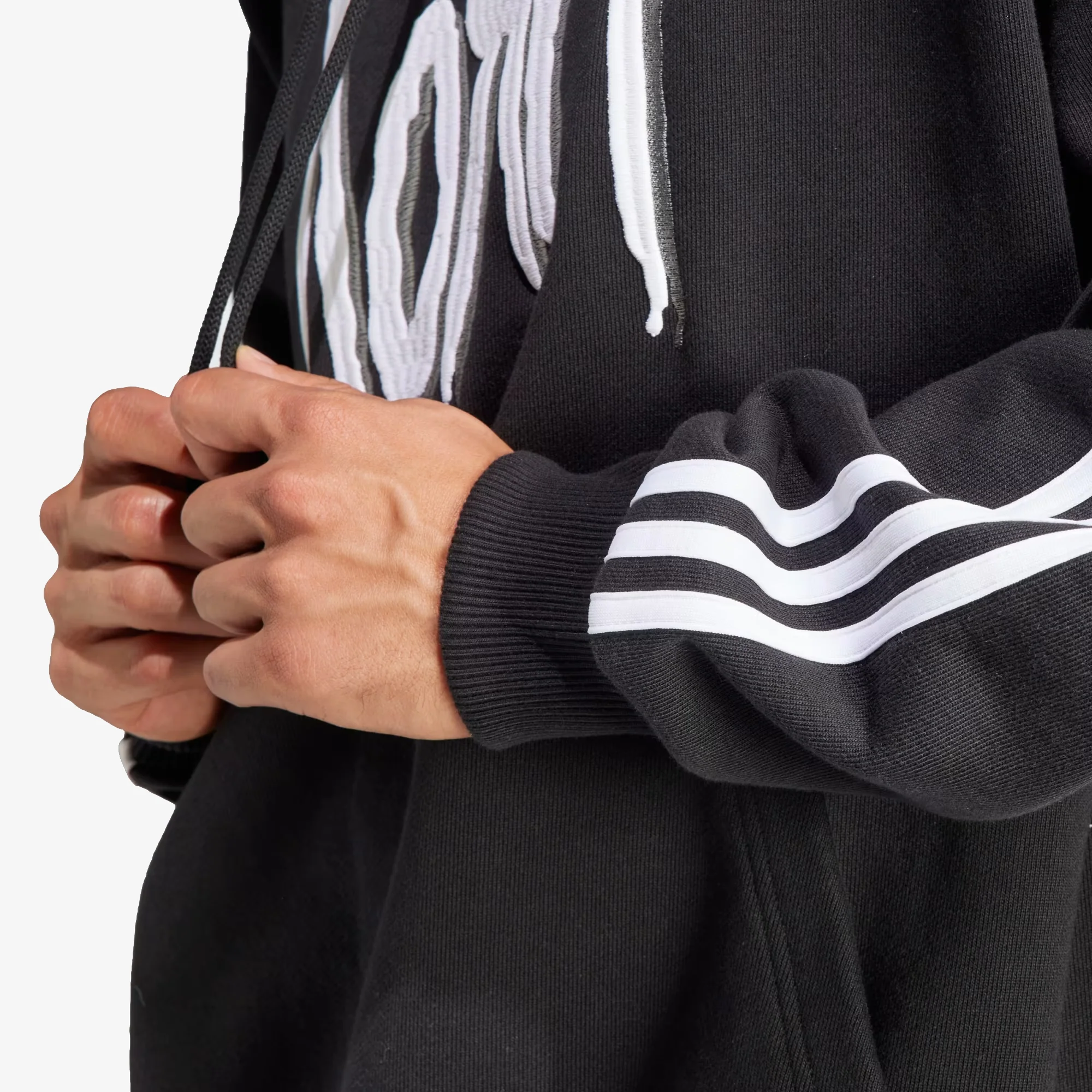 Adidas Originals | KORN HOODIE { BLACK - Image 5