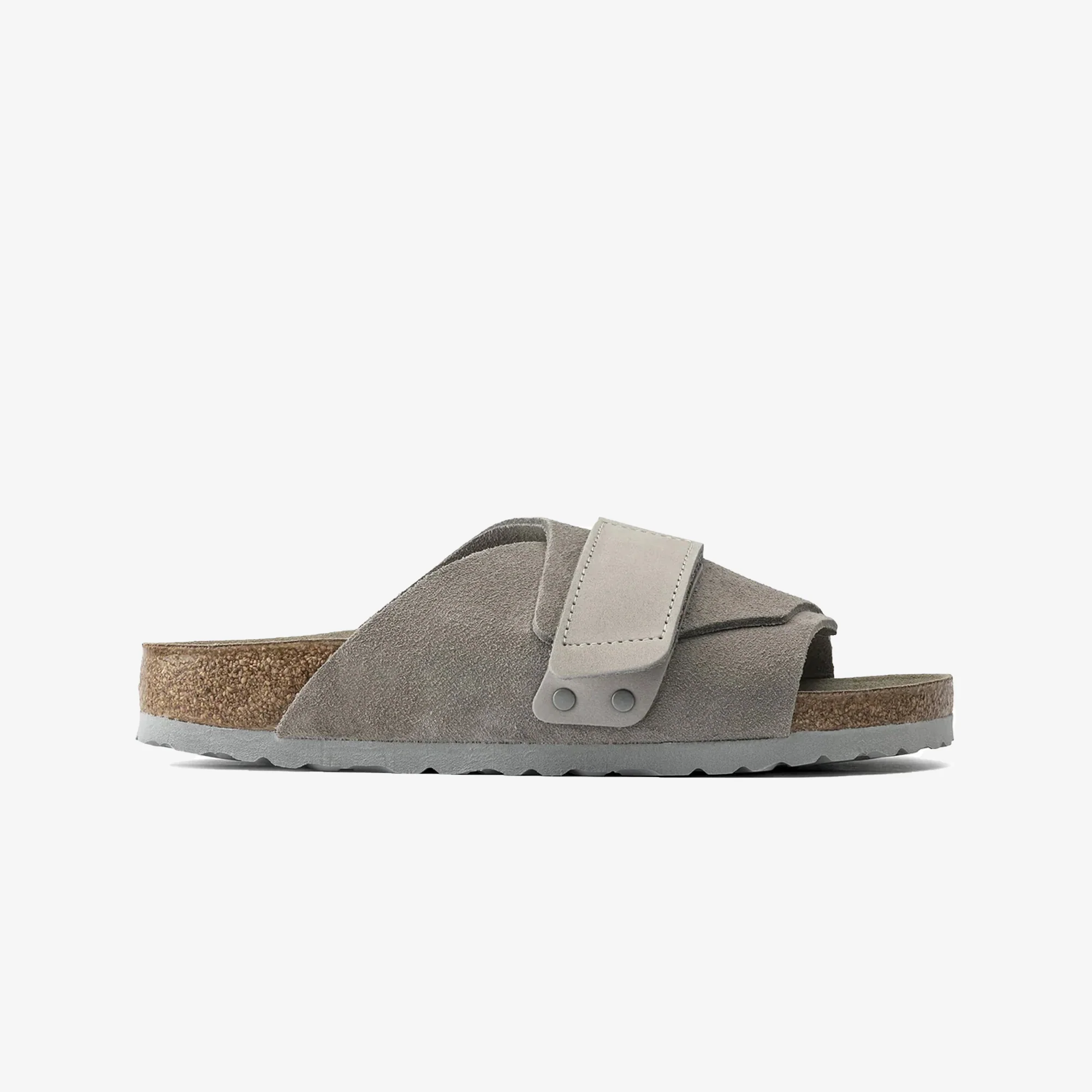 Birkenstock | KYOTO NUBUCK/SUEDE LEATHER { GRAY