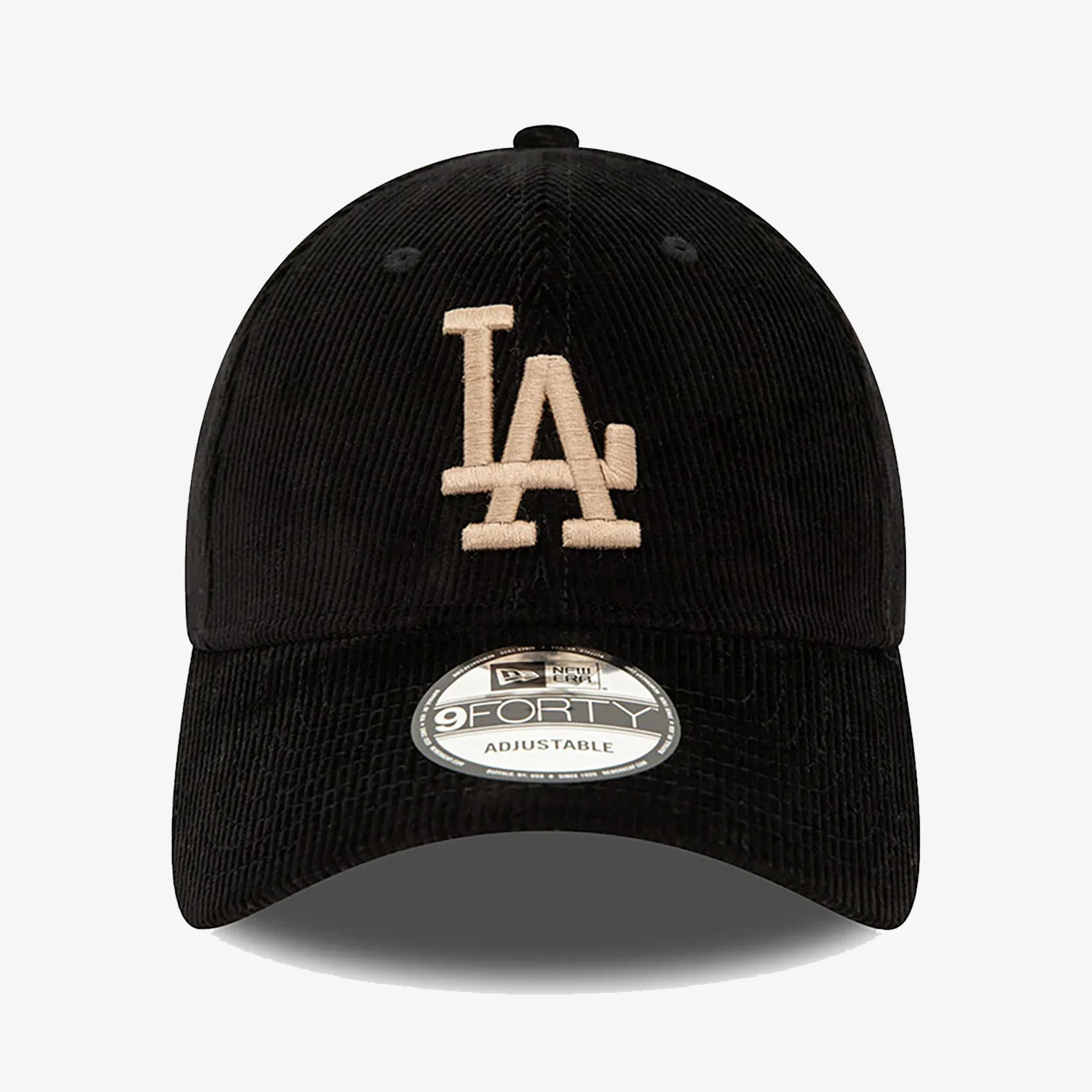 New Era | LA DODGERS MLB CORD 9FORTY ADJUSTABLE CAP { BLACK