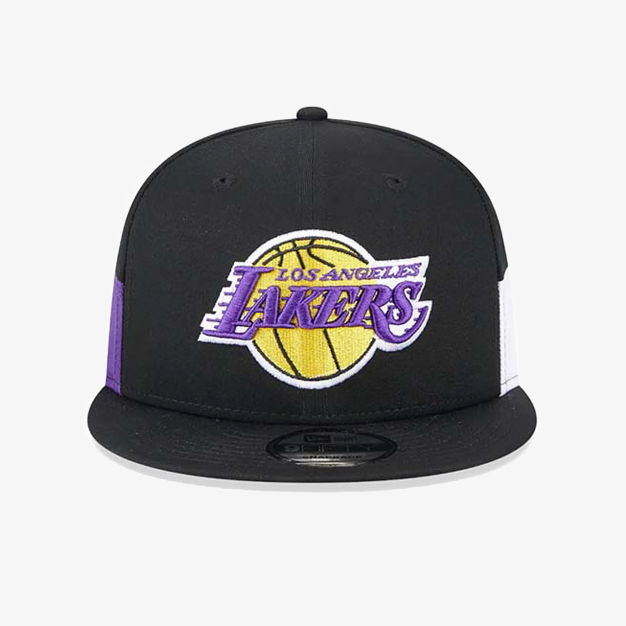 New Era | LA LAKERS MULTI PATCH BLACK 9FIFTY SNAPBACK CAP { BLACK