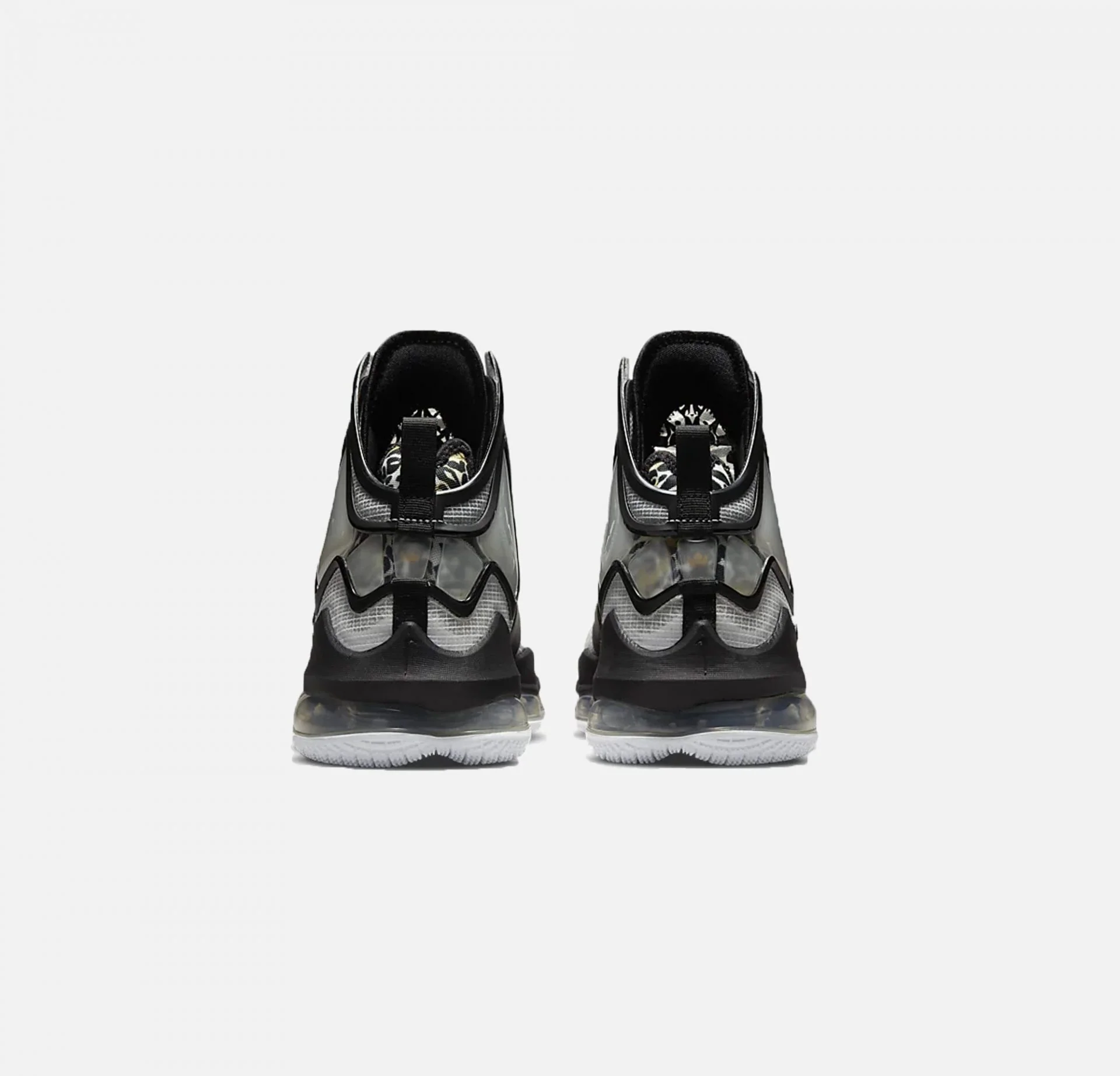 Nike | LEBRON 19 { WHITE / BLACK / METALLIC GOLD - Image 3