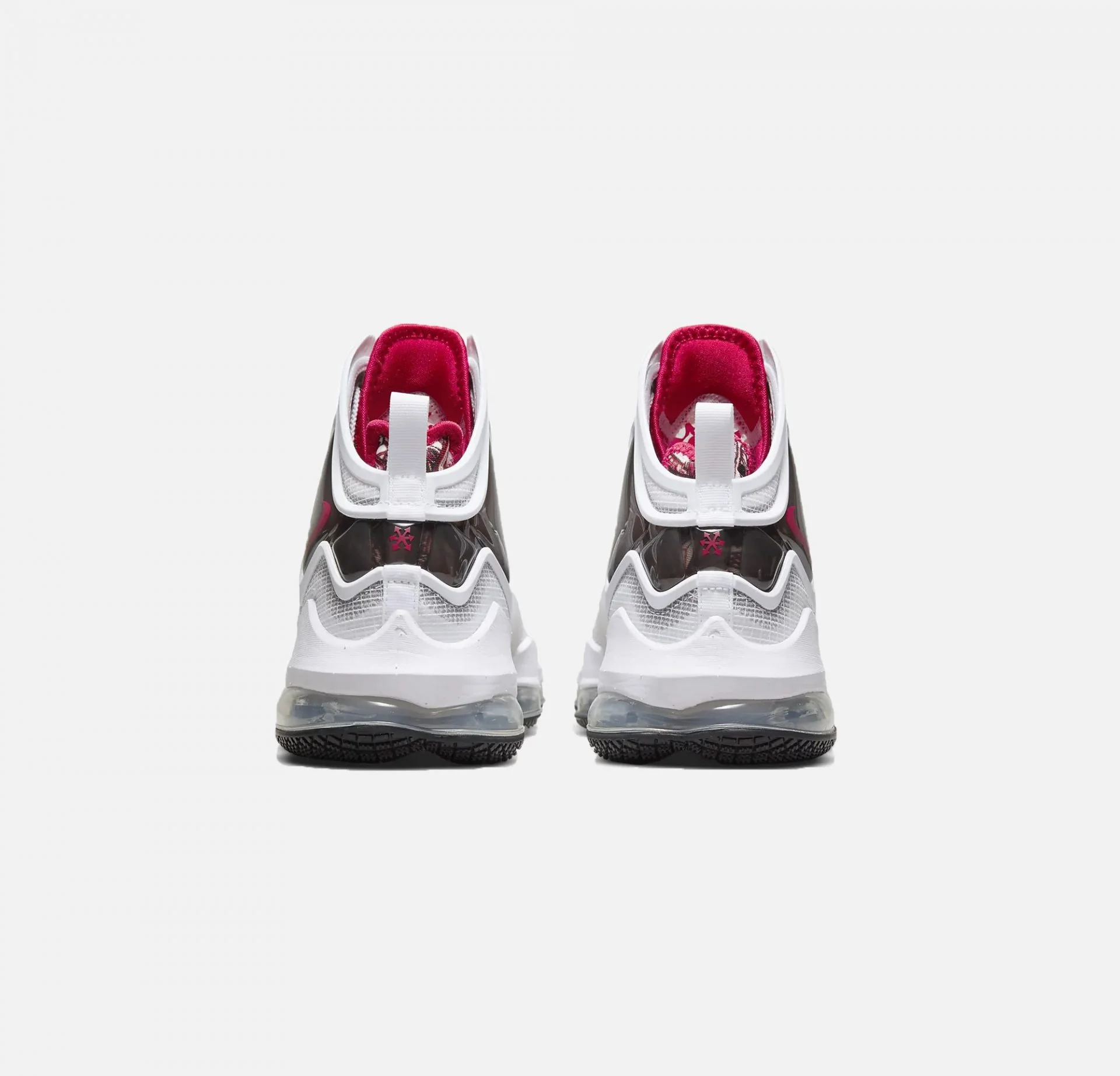 Nike | LEBRON 19 { WHITE / UNIVERSITY RED - Image 3