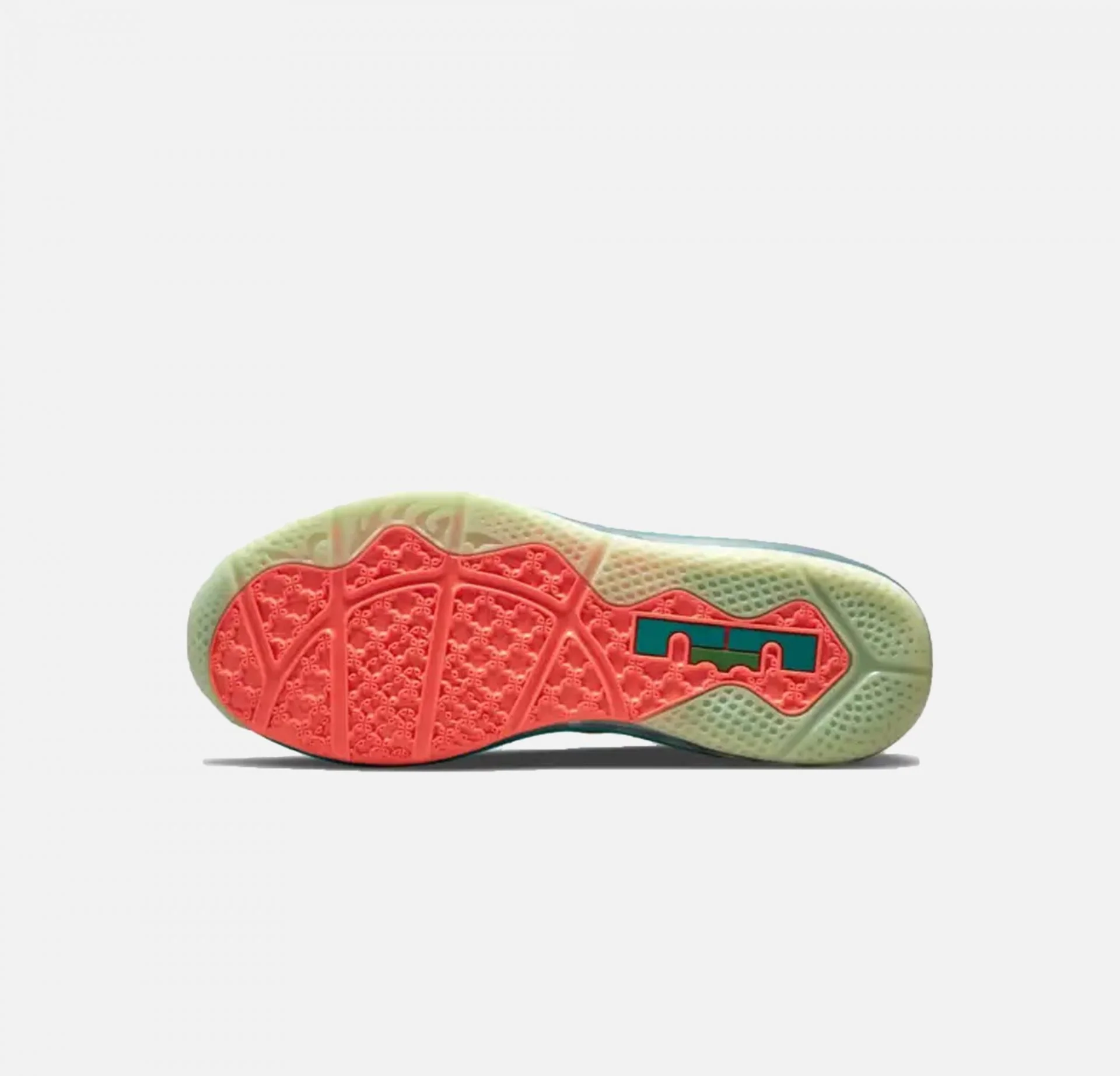 Nike | LEBRON IX LOW  { WHITE LIME / BRIGHT MANGO - Image 5