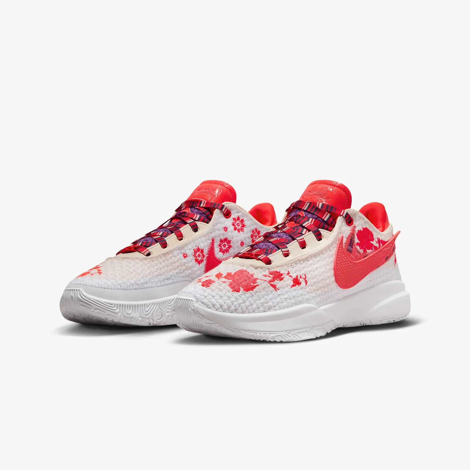 Nike | LEBRON XX PREMIUM EP { GUAVA ICE/BRIGHT CRIMSON-BORDEAUX - Image 2