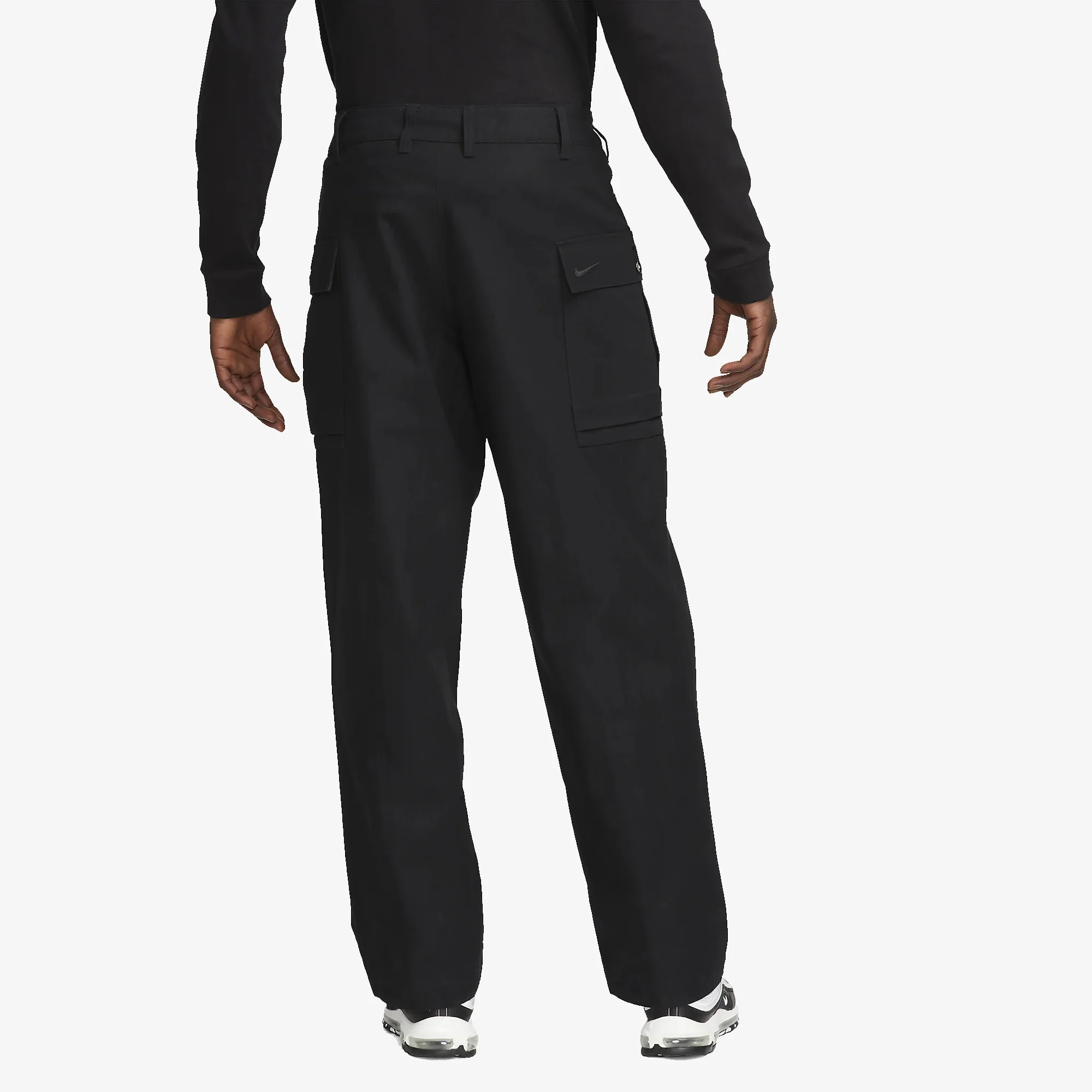 Nike | LIFE CARGO PANTS { BLACK/BLACK - Image 2
