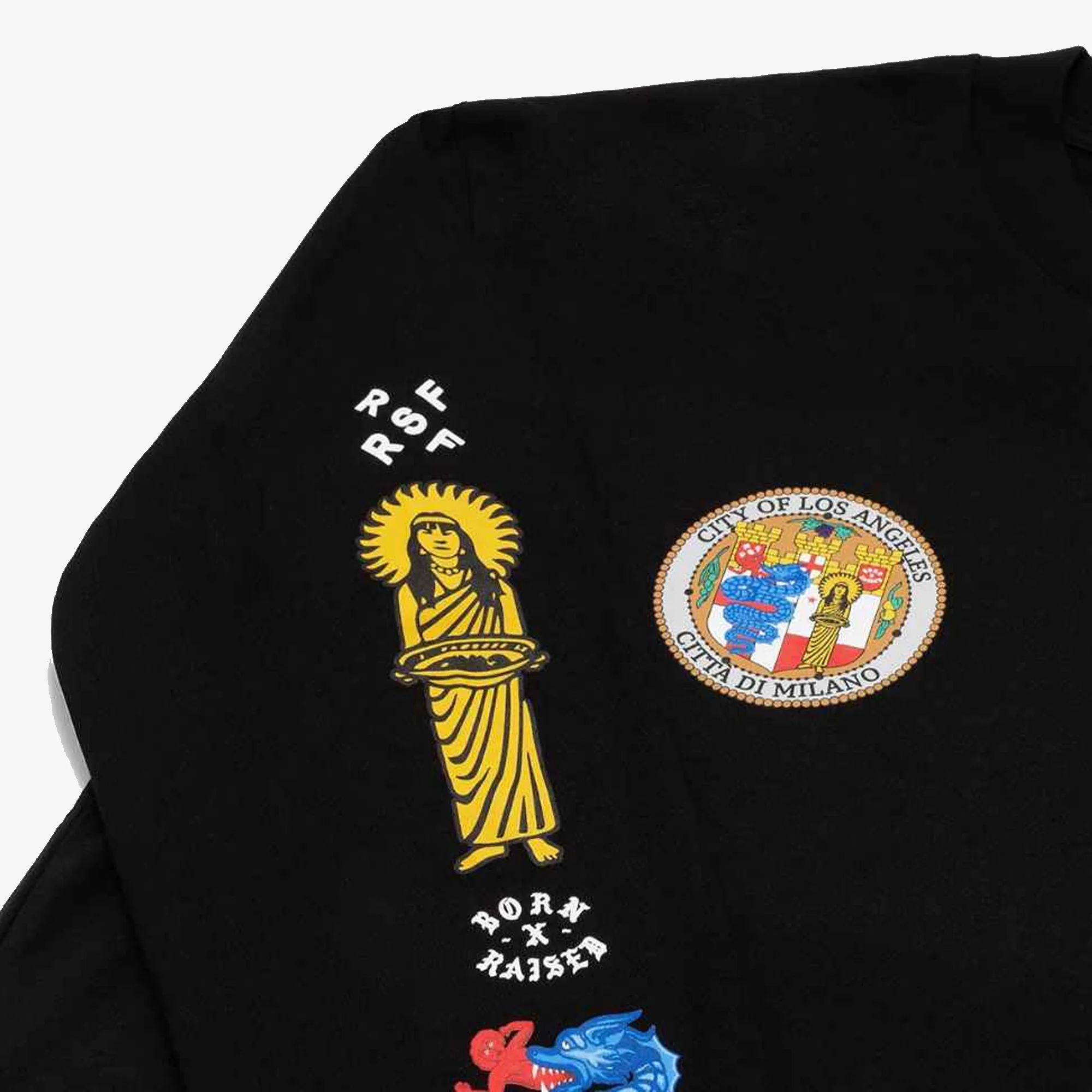 Retrosuperfuture | BORN X RAISED LONGSLEEVE { BLACK - Image 3