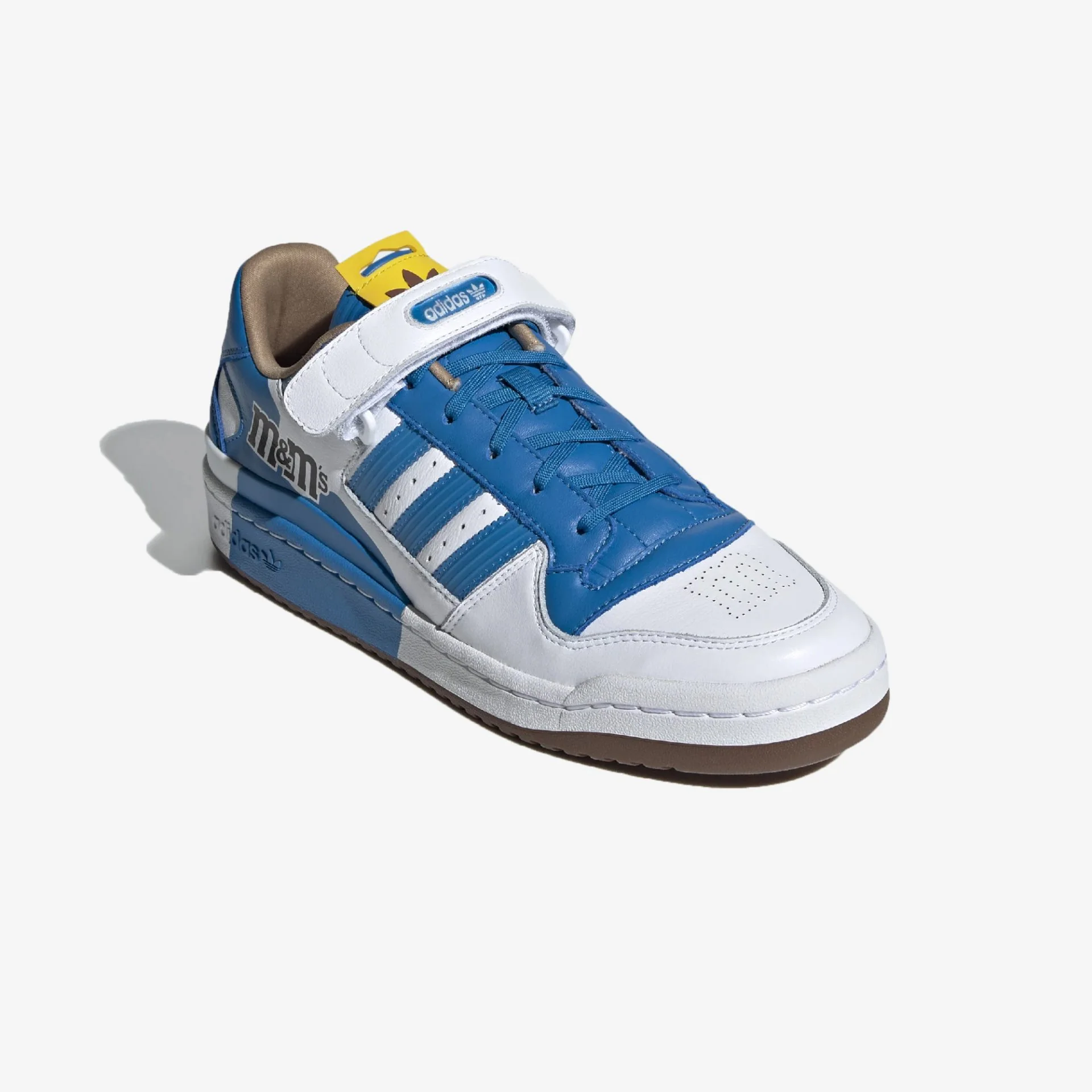 Adidas Originals | M&M'S BRAND FORUM LOW 84 { CRAFT BLUE / CLOUD WHITE - Image 2