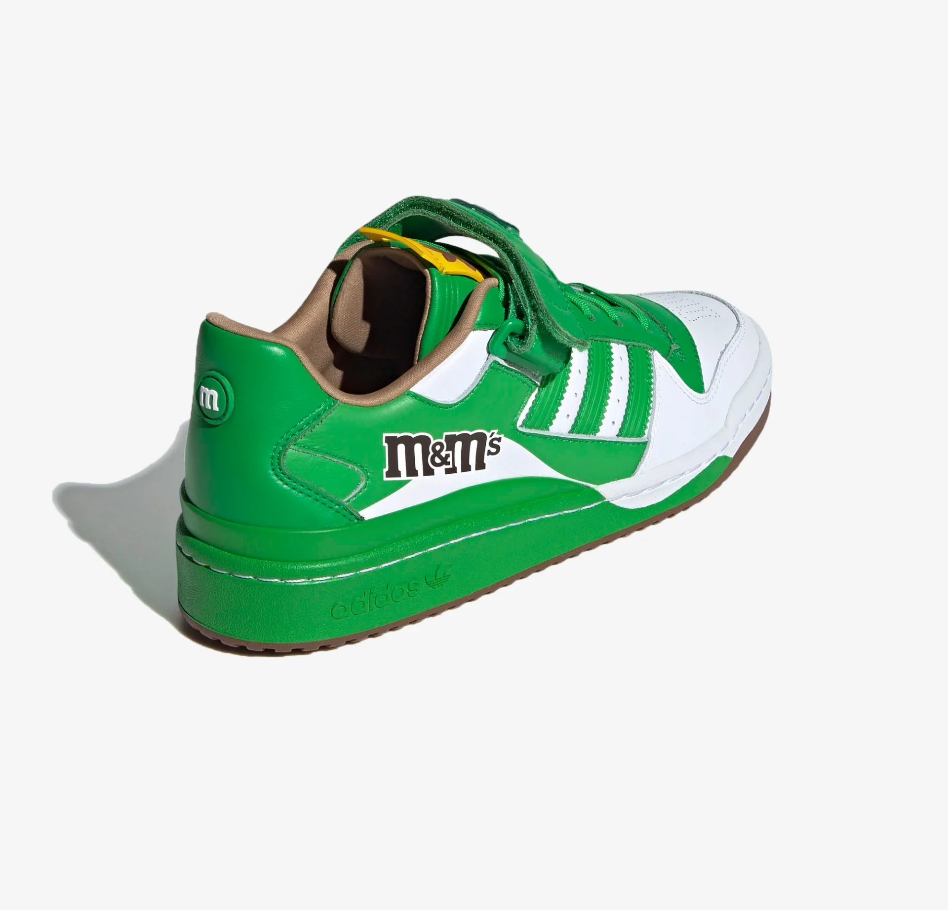 Adidas Originals | M&M'S BRAND FORUM LOW 84 { GREEN / CLOUD WHITE - Image 3