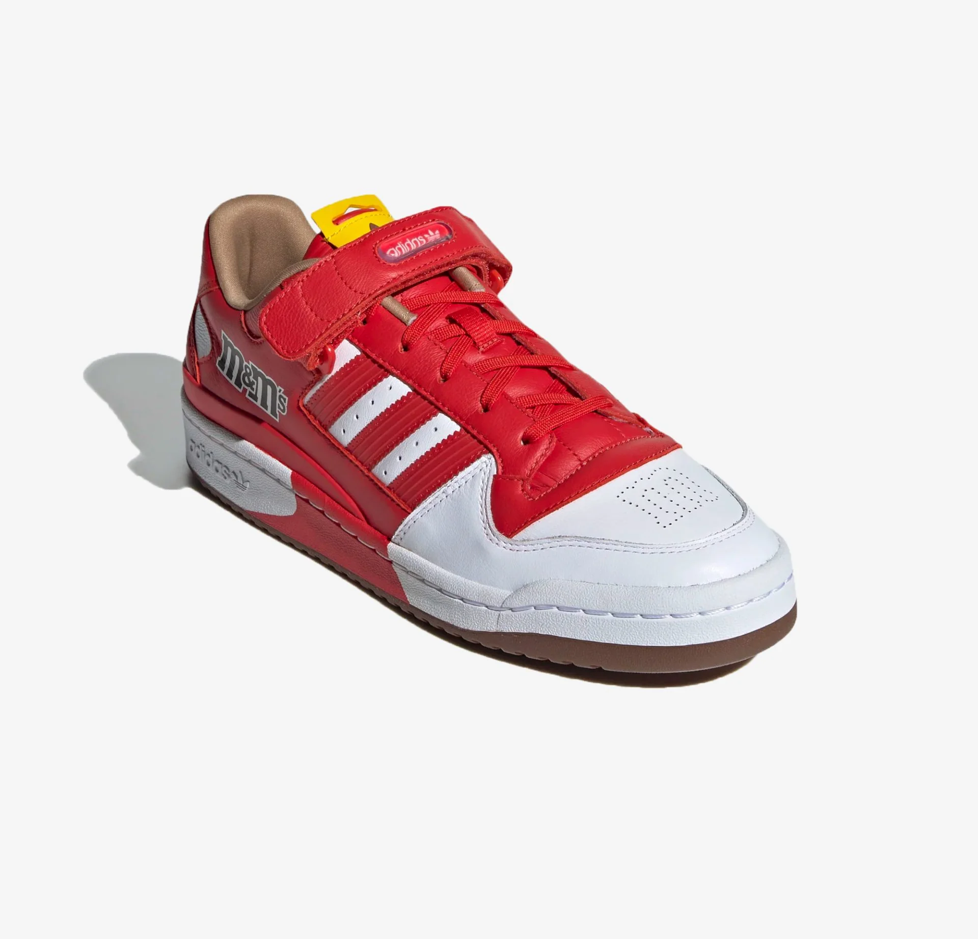 Adidas Originals | M&M'S BRAND FORUM LOW 84 { RED - Image 2