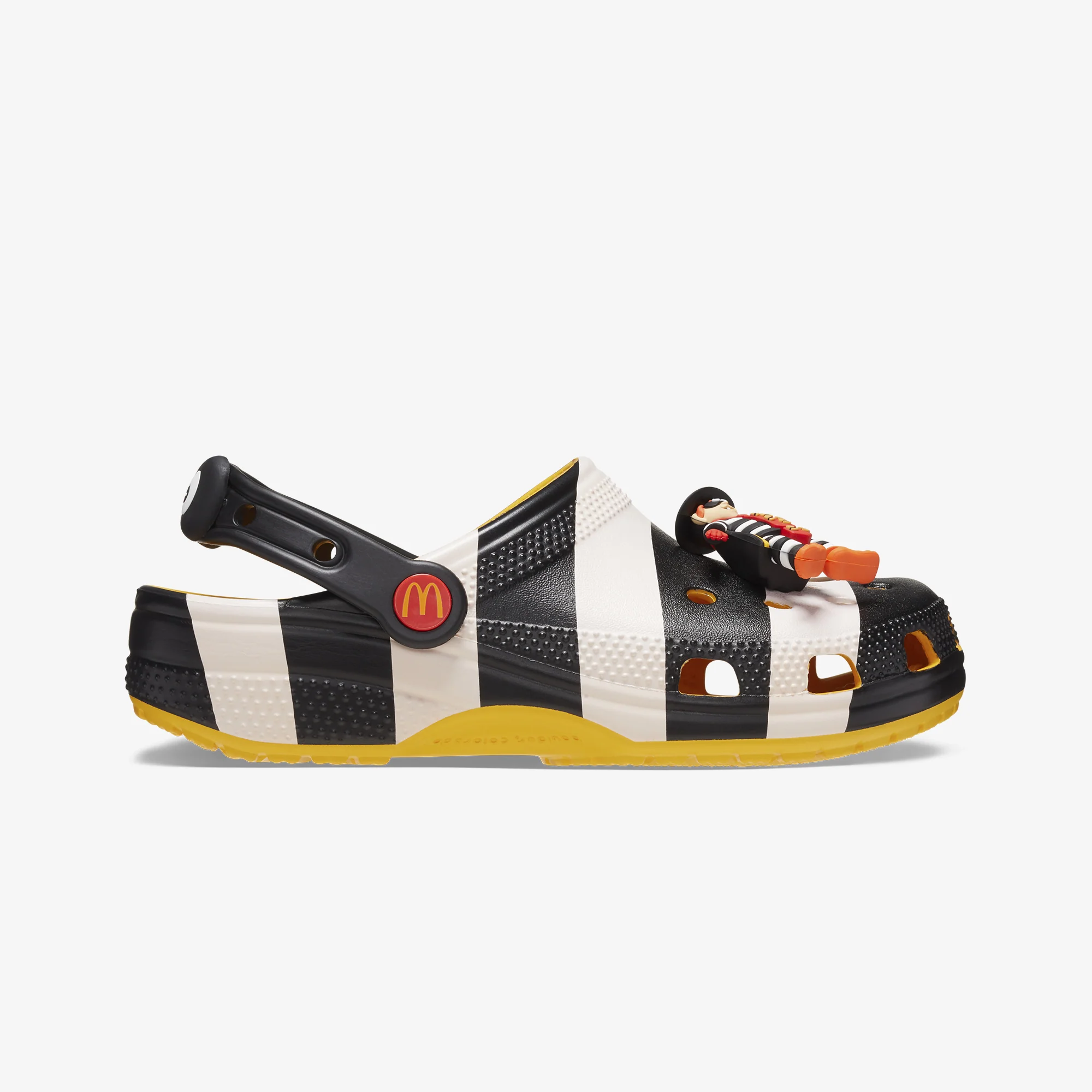 Crocs | McD x CROCS CLASSIC CLOG HAMBURGLAR { BLACK/WHITE