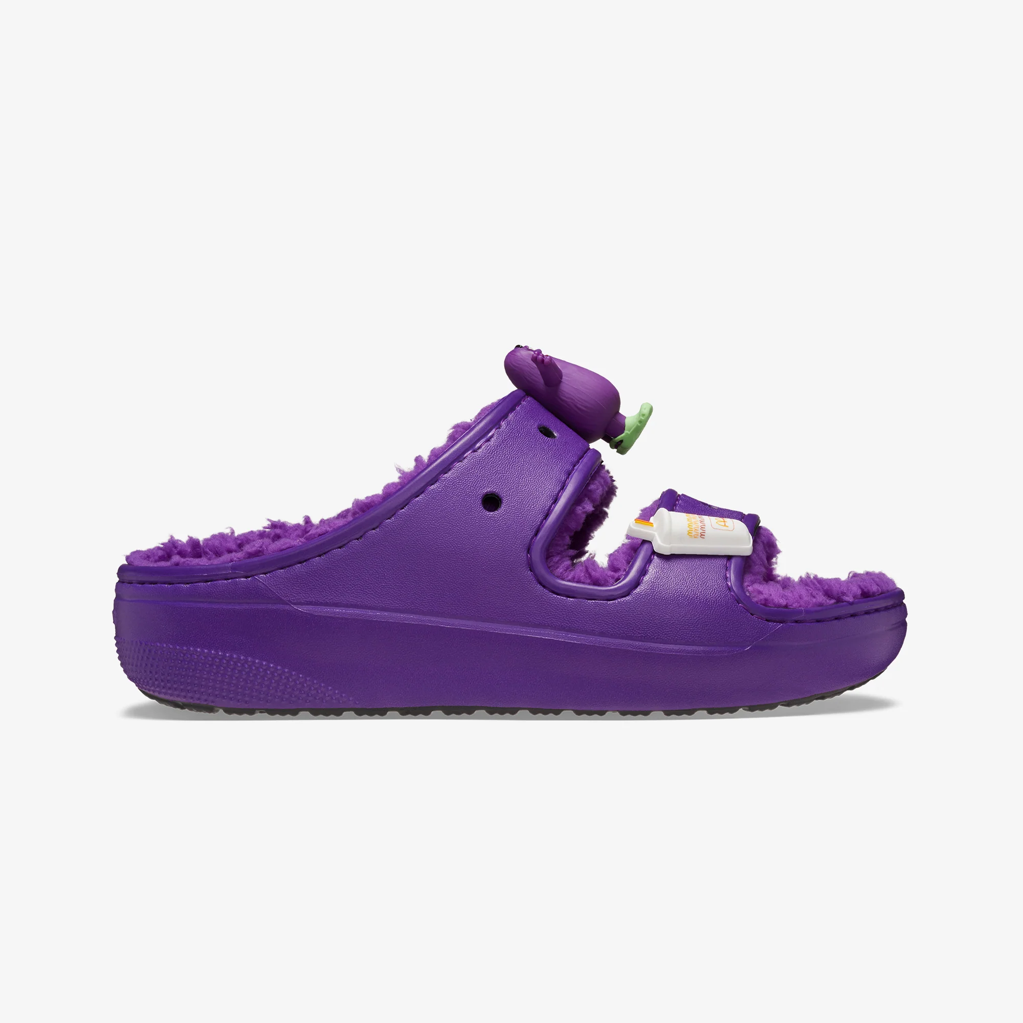 Crocs | McD x CROCS COZZZY SANDAL { PURPLE
