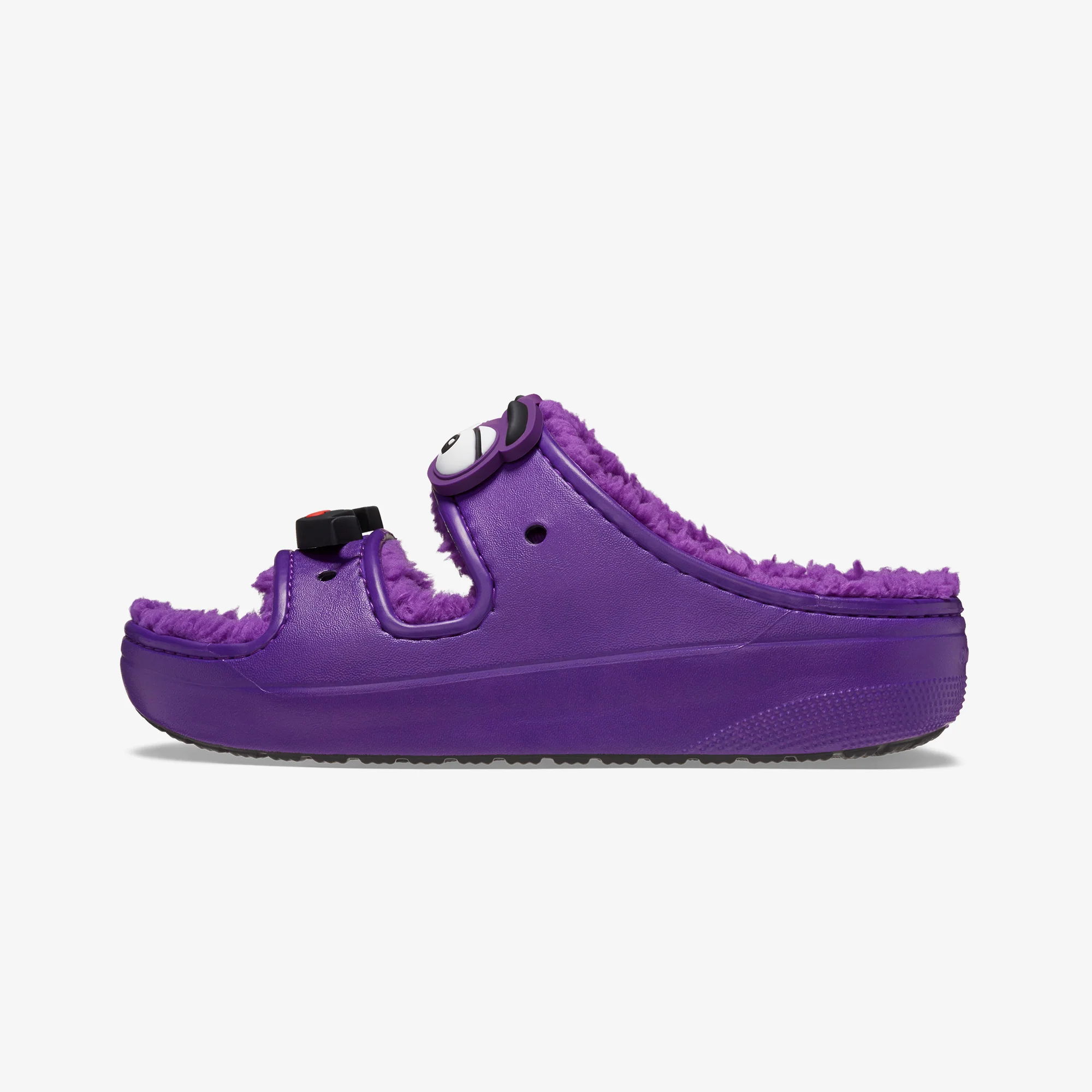 Crocs | McD x CROCS COZZZY SANDAL { PURPLE - Image 6