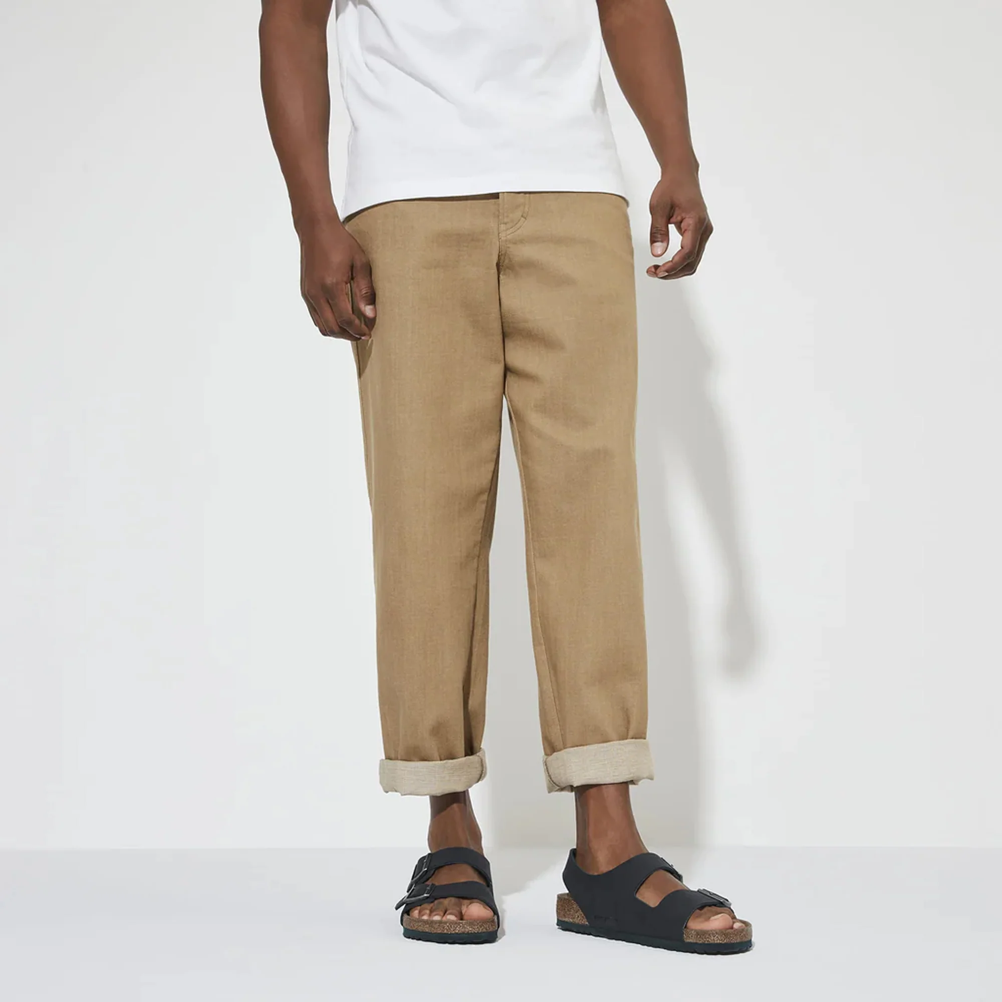 Birkenstock | MILANO VEGAN MICRO FIBRE { BROWN/BLUE - Image 5