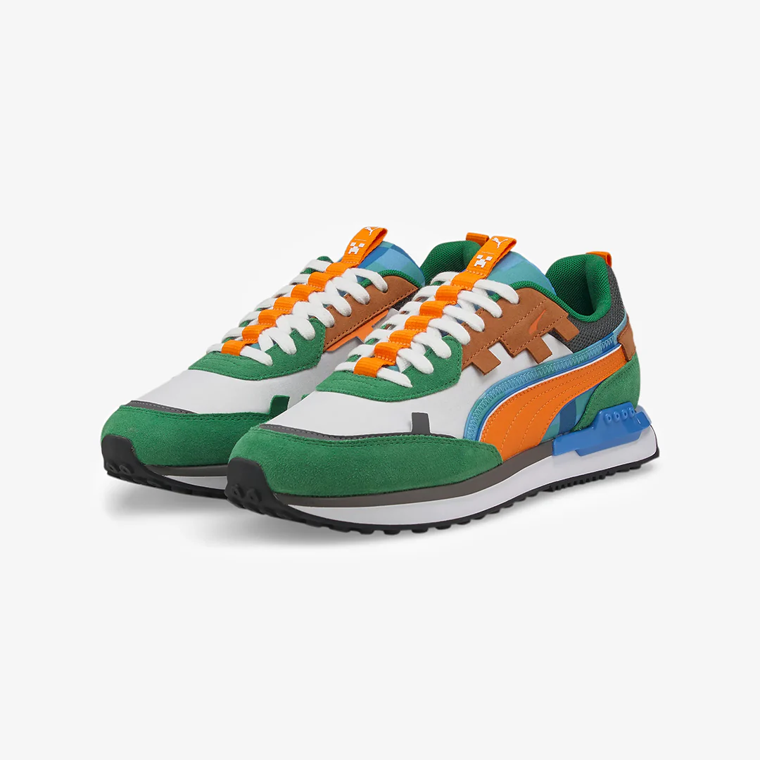 Puma | MINECRAFT CITY RIDER { GREEN/ORANGE - Image 2
