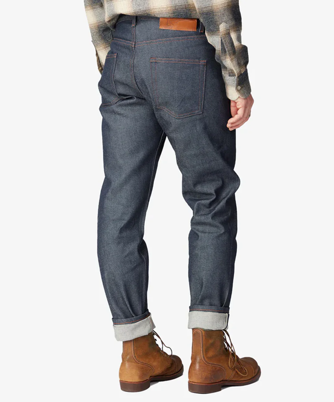 Naked & Famous | EASY GUY - NATURAL INDIGO SELVEDGE { BLUE - Image 2