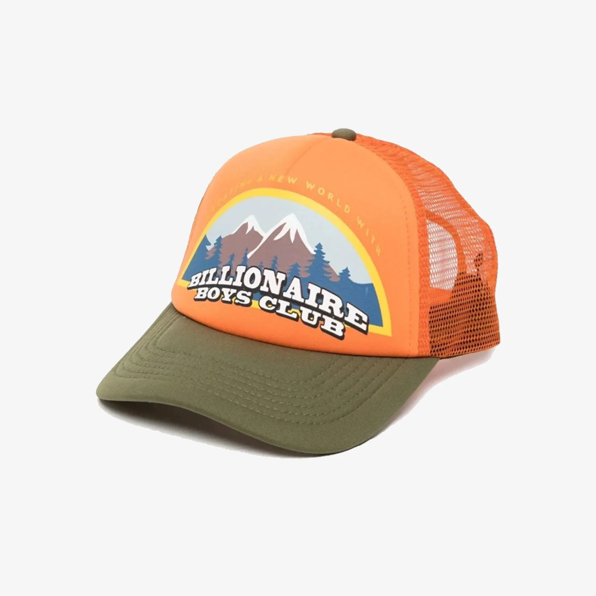 Billionaire Boys Club | NATIONAL PARK TRUCKER CAP { ORANGE