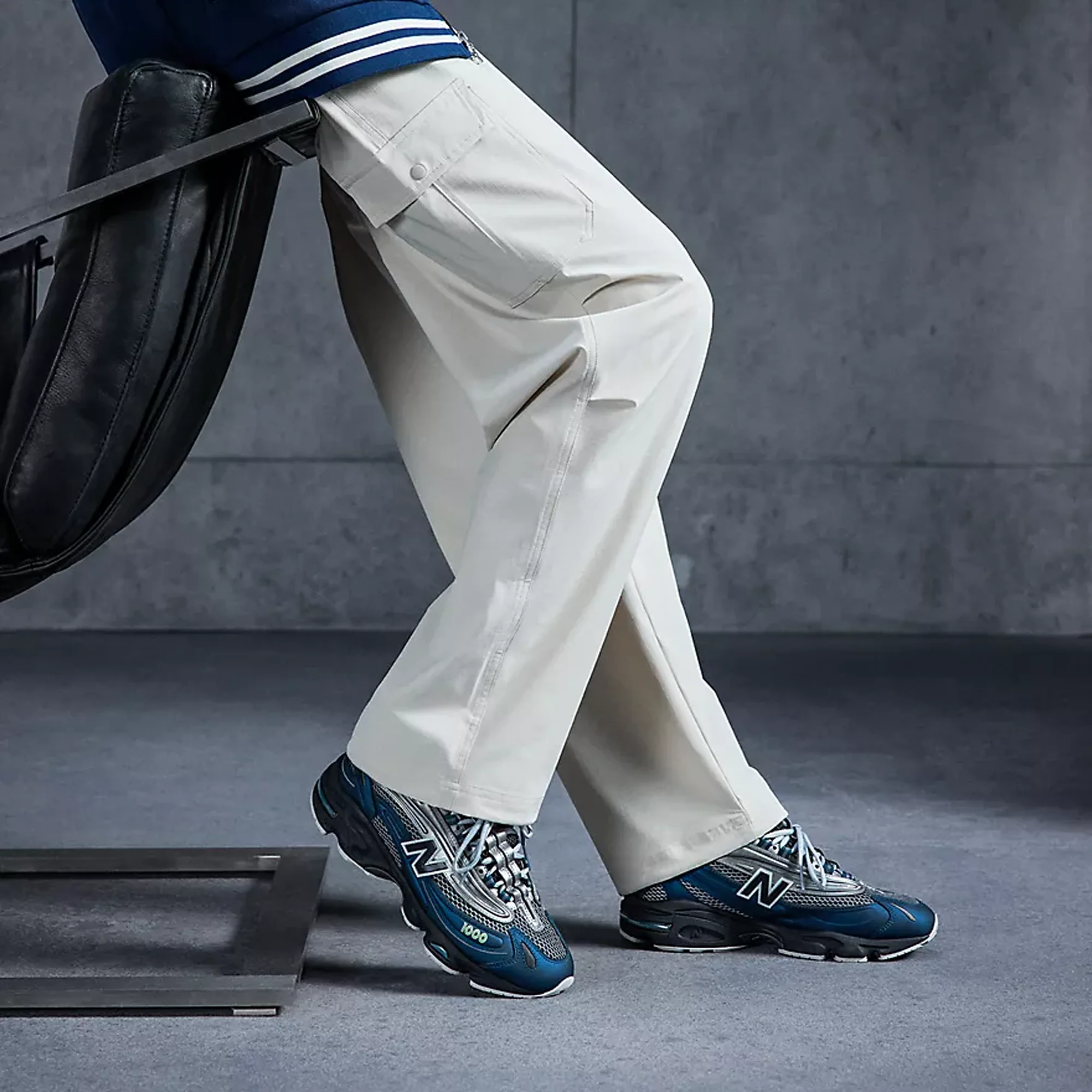 New Balance | 1000 { DEEP OCEAN/DARK SILVER METALLIC - Image 2