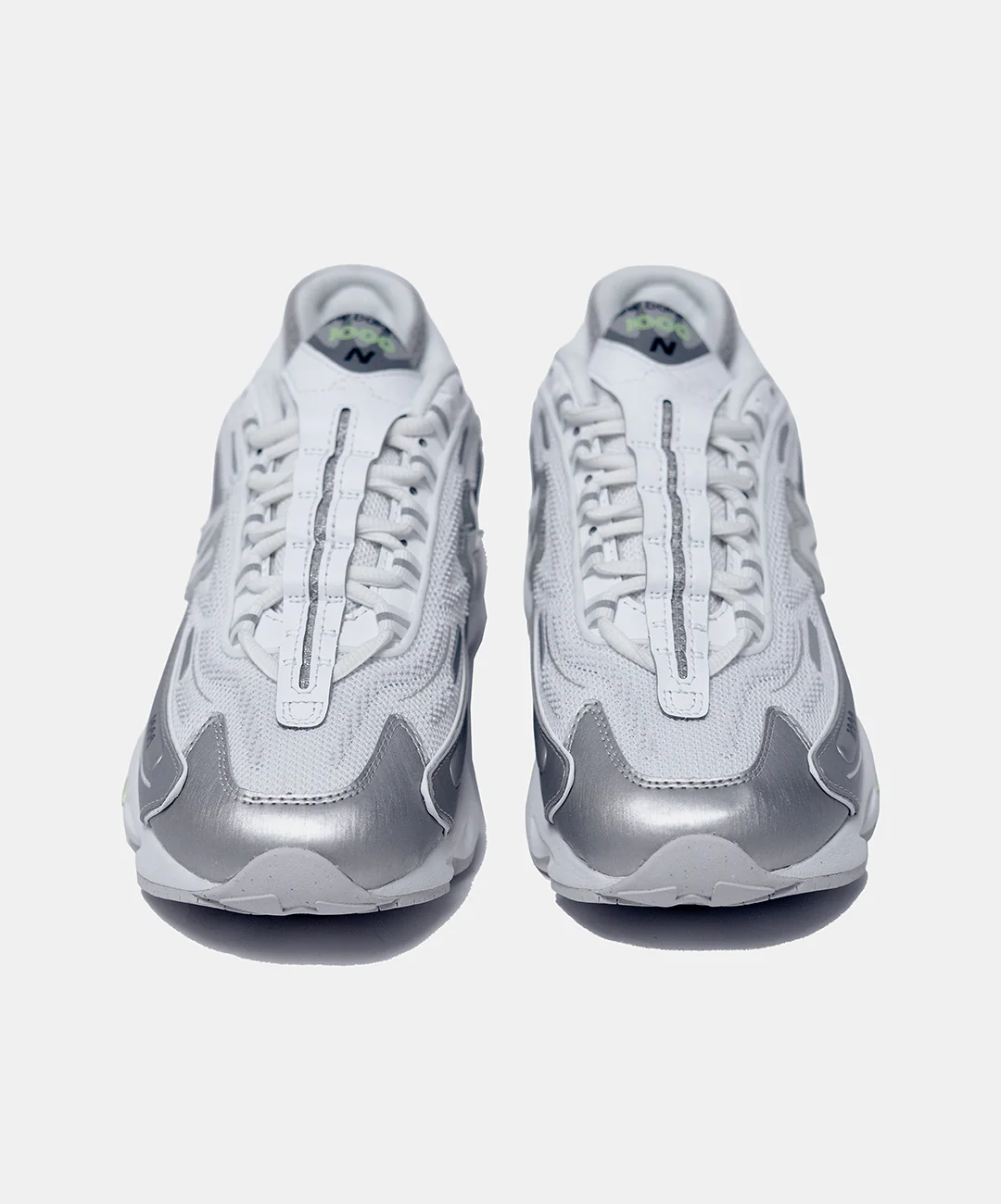 New Balance | 1000 { SILVER METALLIC/WHITE - Image 2