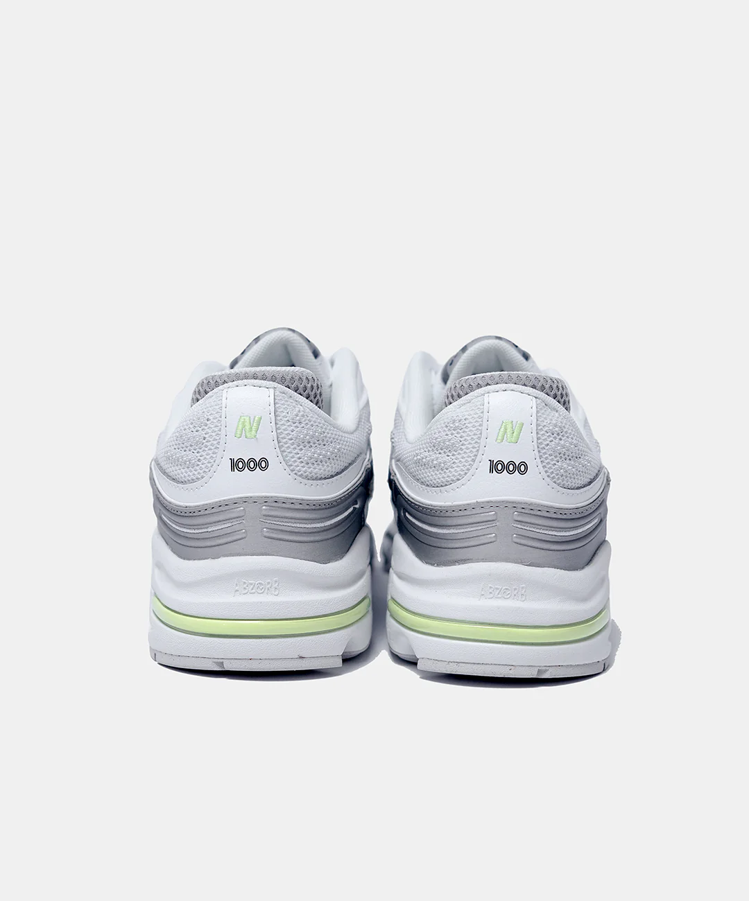 New Balance | 1000 { SILVER METALLIC/WHITE - Image 5