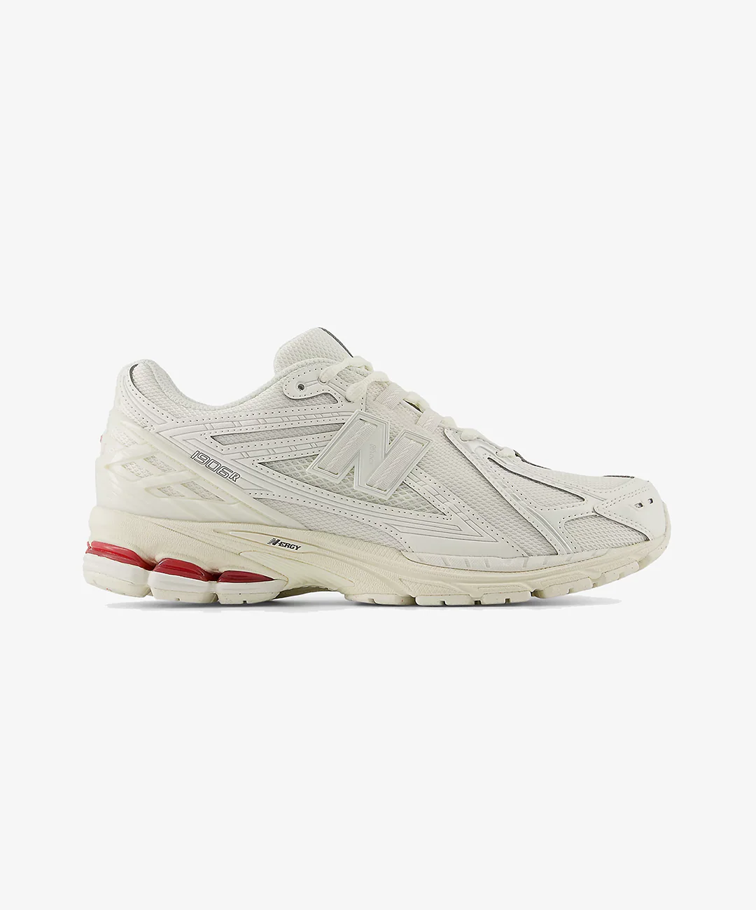 New Balance | 1906R { ANGORA WITH SEA SALT AND SHADOW RED