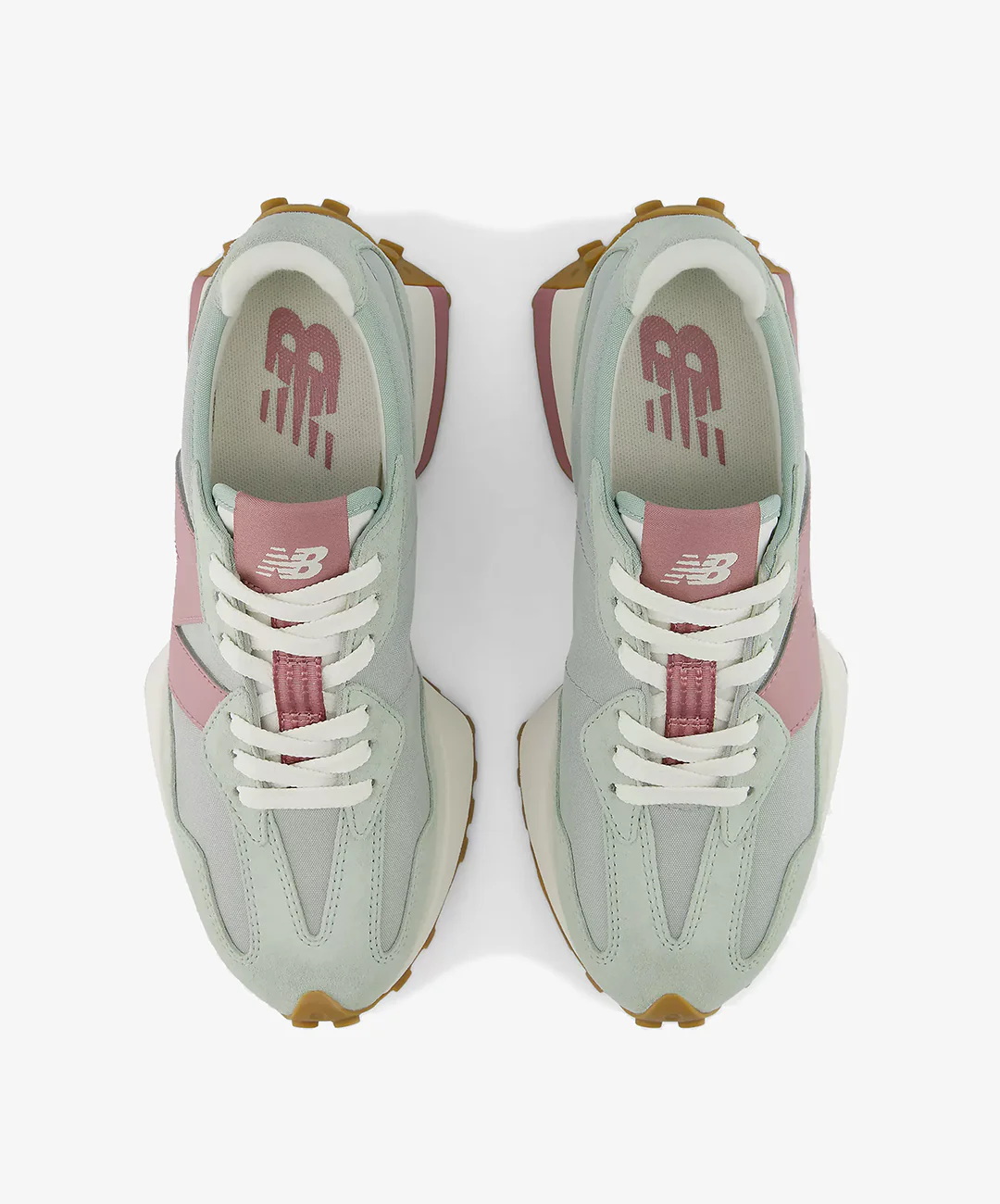 New Balance | 327 { LONE STAR GREY/ROSEWOOD - Image 2