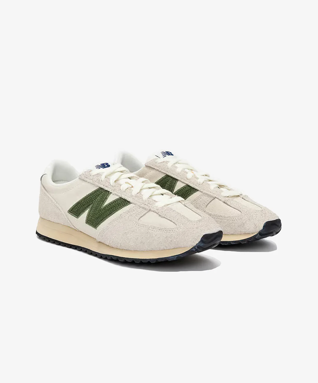 New Balance | 471 { OFF WHITE / GREEN - Image 2