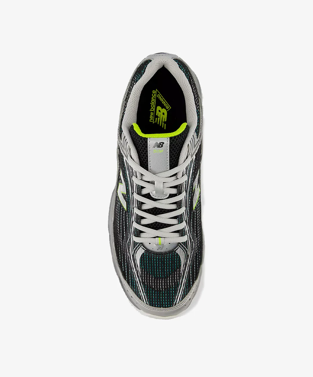New Balance | 509 { SILVER METALLIC/DEEP END/ALKALINE GREEN - Image 2