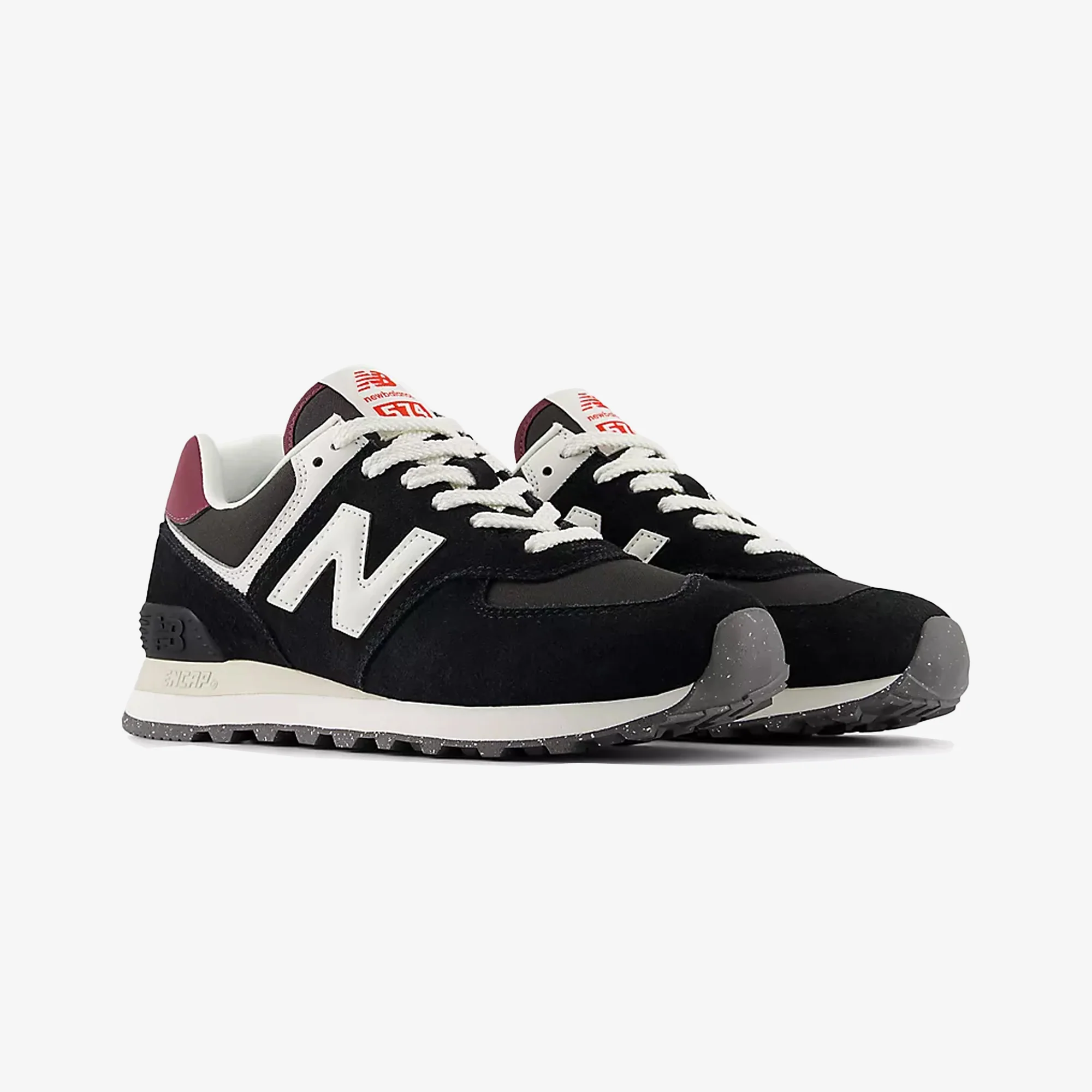 New Balance | 574 { BLACK/WHITE - Image 3