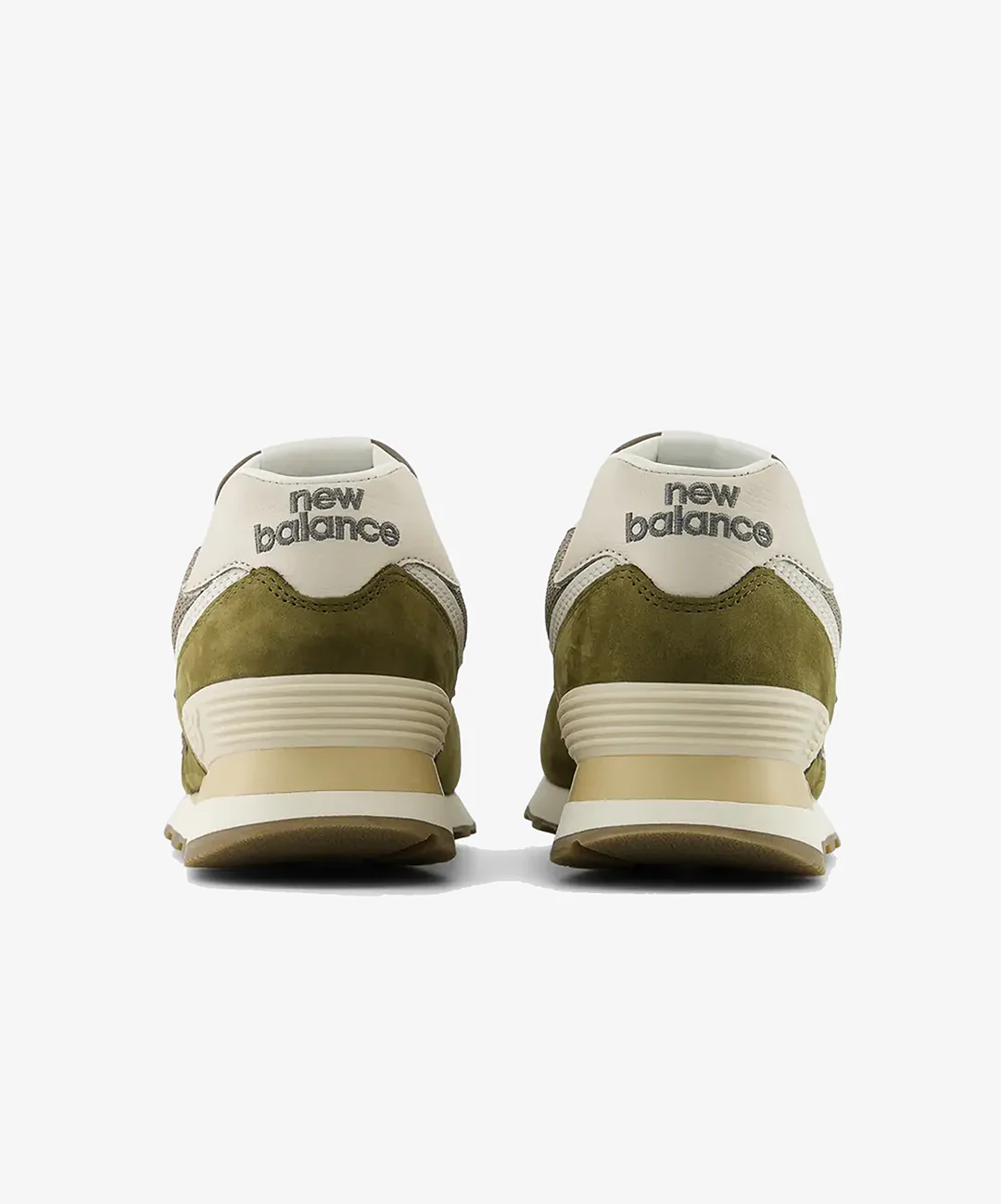 New Balance | 574 { CALCIUM/SILVER METALLIC - Image 4