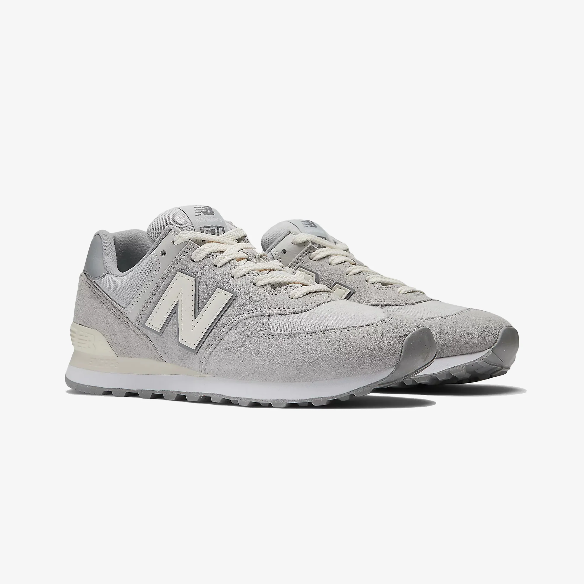 New Balance | 574 { GREY/WHITE - Image 2